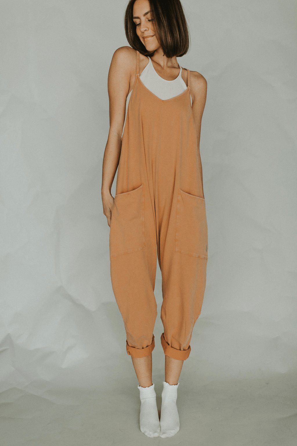 Women's Casual Wide Leg Jumpsuit-Comfy Jumpsuits