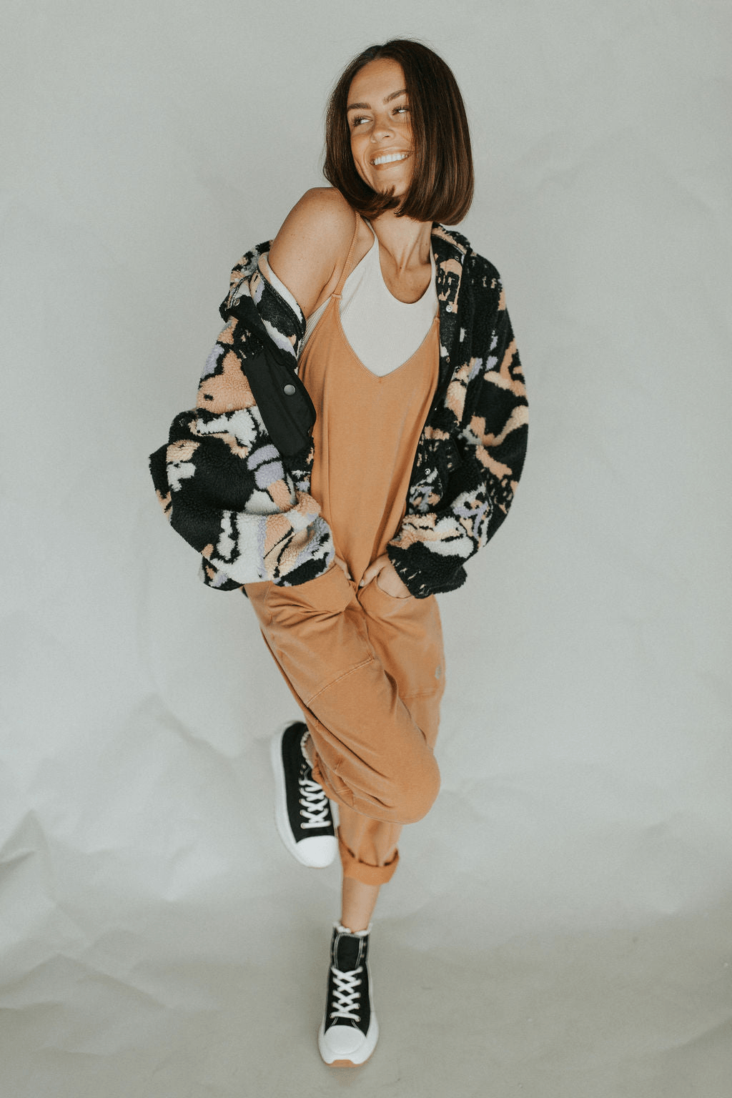 Women's Casual Wide Leg Jumpsuit-Comfy Jumpsuits