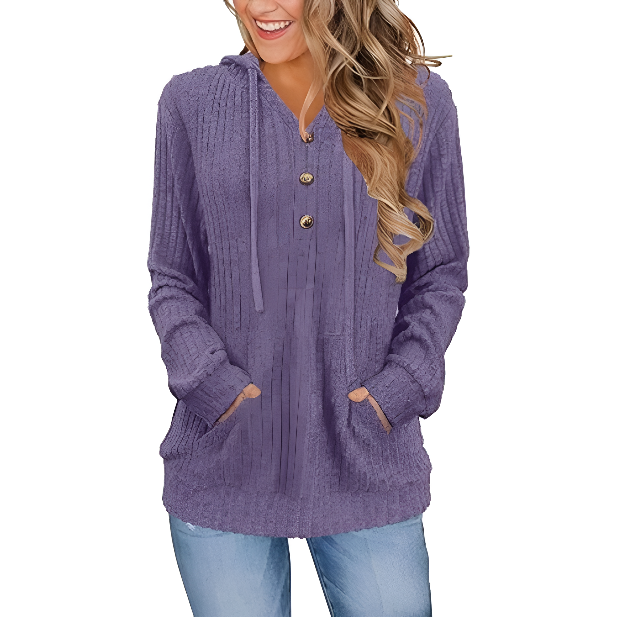 Casual Long Sleeve Pullover Hoodies For Fall And Winter For Women