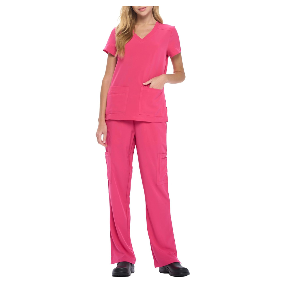 Top And Cargo Pant Scrub Set