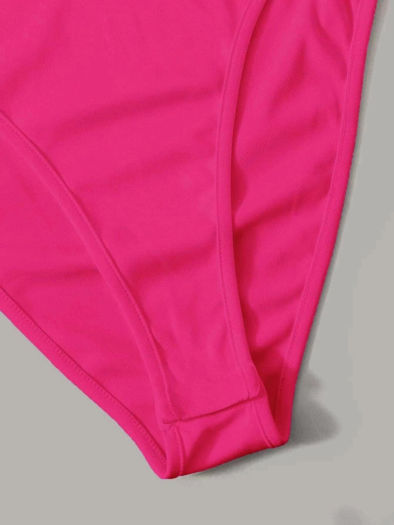 Solid Ruffle Armhole Bodysuit-Comfy Jumpsuits