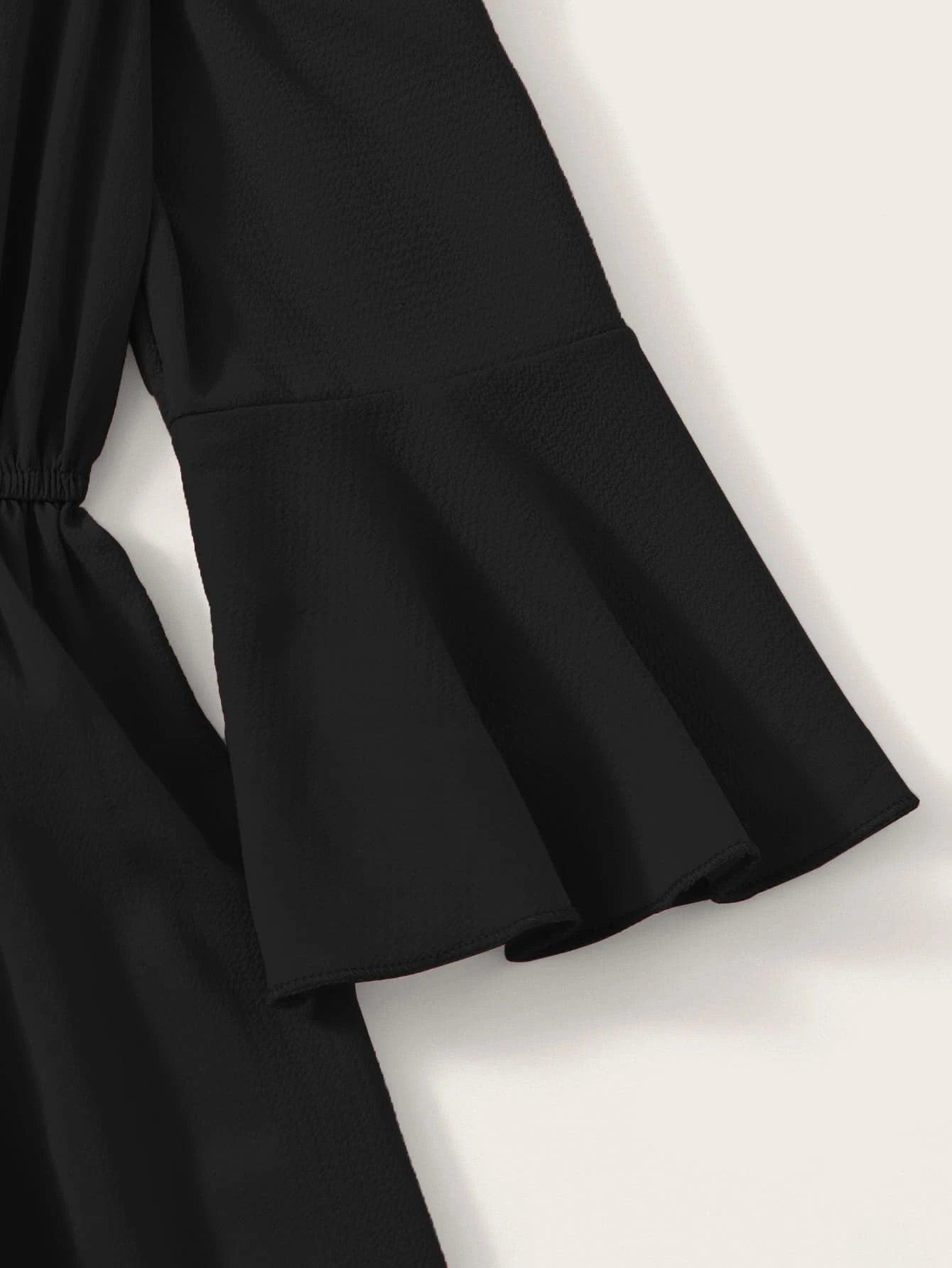 Solid Coloured Half Sleeve Bardot Romper-Comfy Jumpsuits