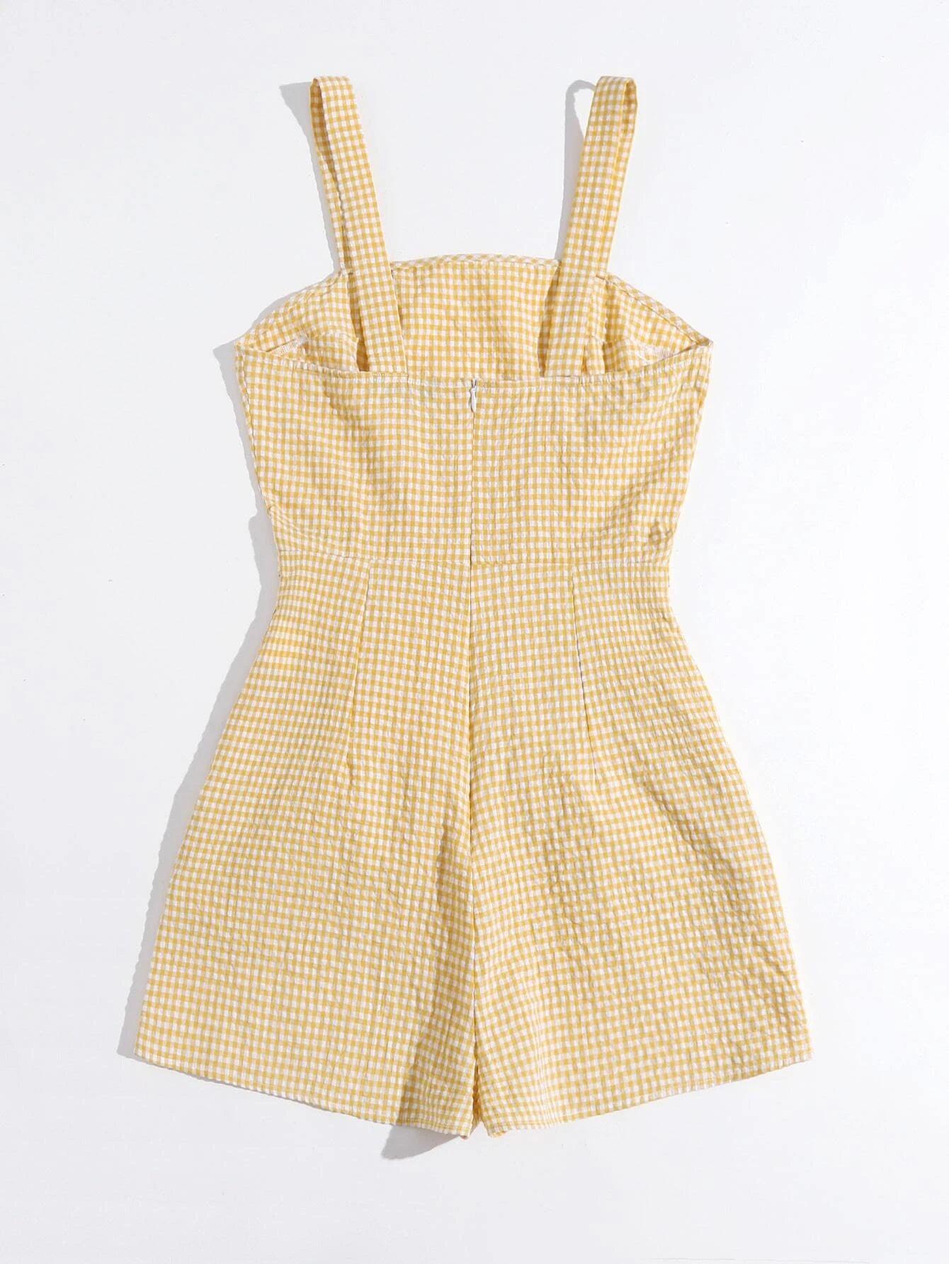 Belted Slip Romper-Comfy Jumpsuits