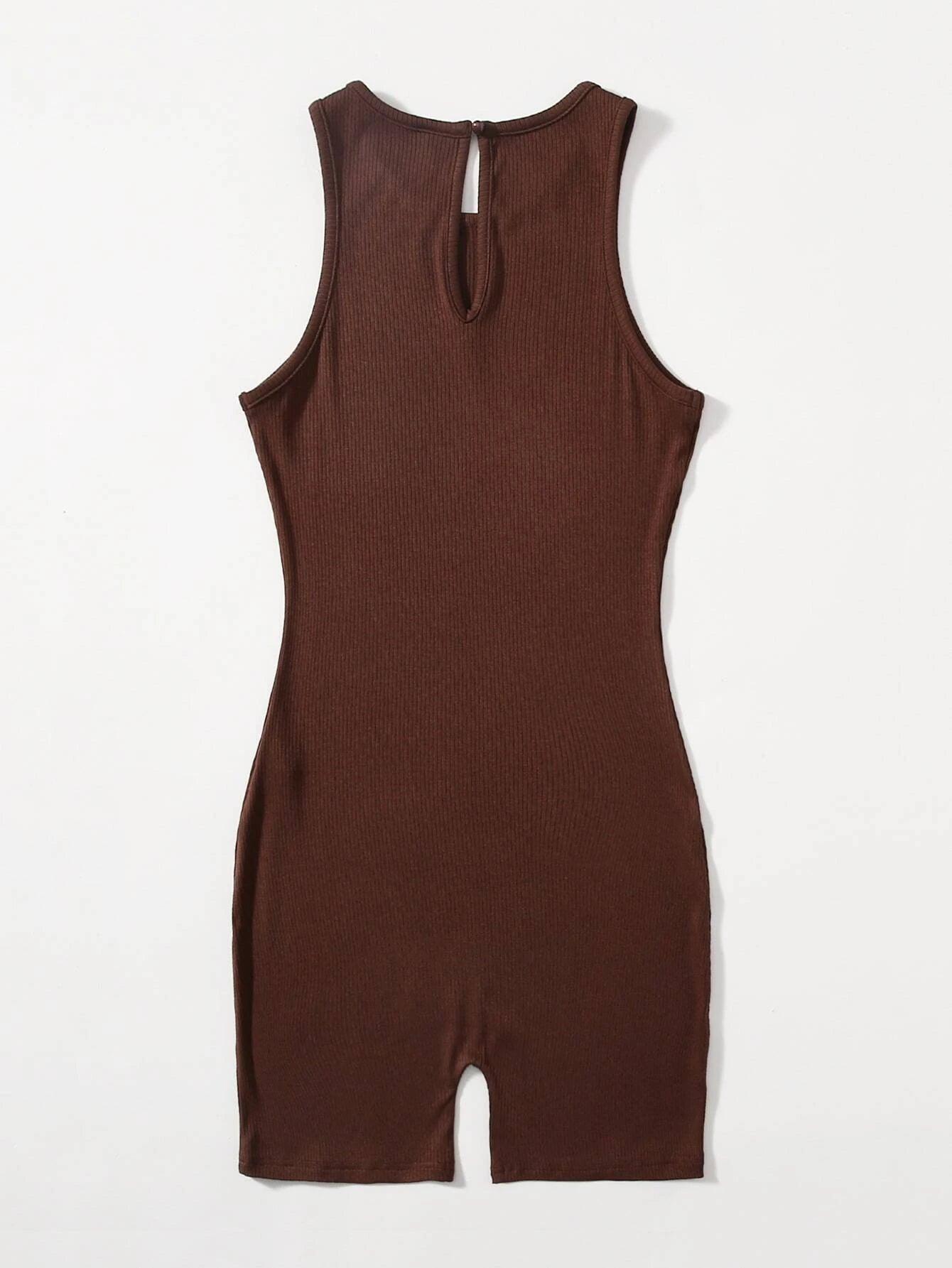 Solid Colored Romper-Comfy Jumpsuits