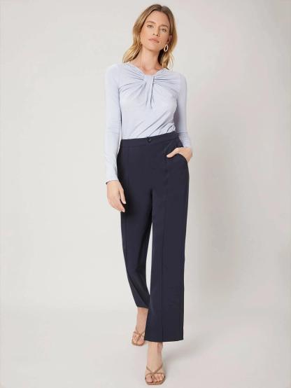 Long Sleeve Elegant Slim Fit Bodysuit-Comfy Jumpsuits