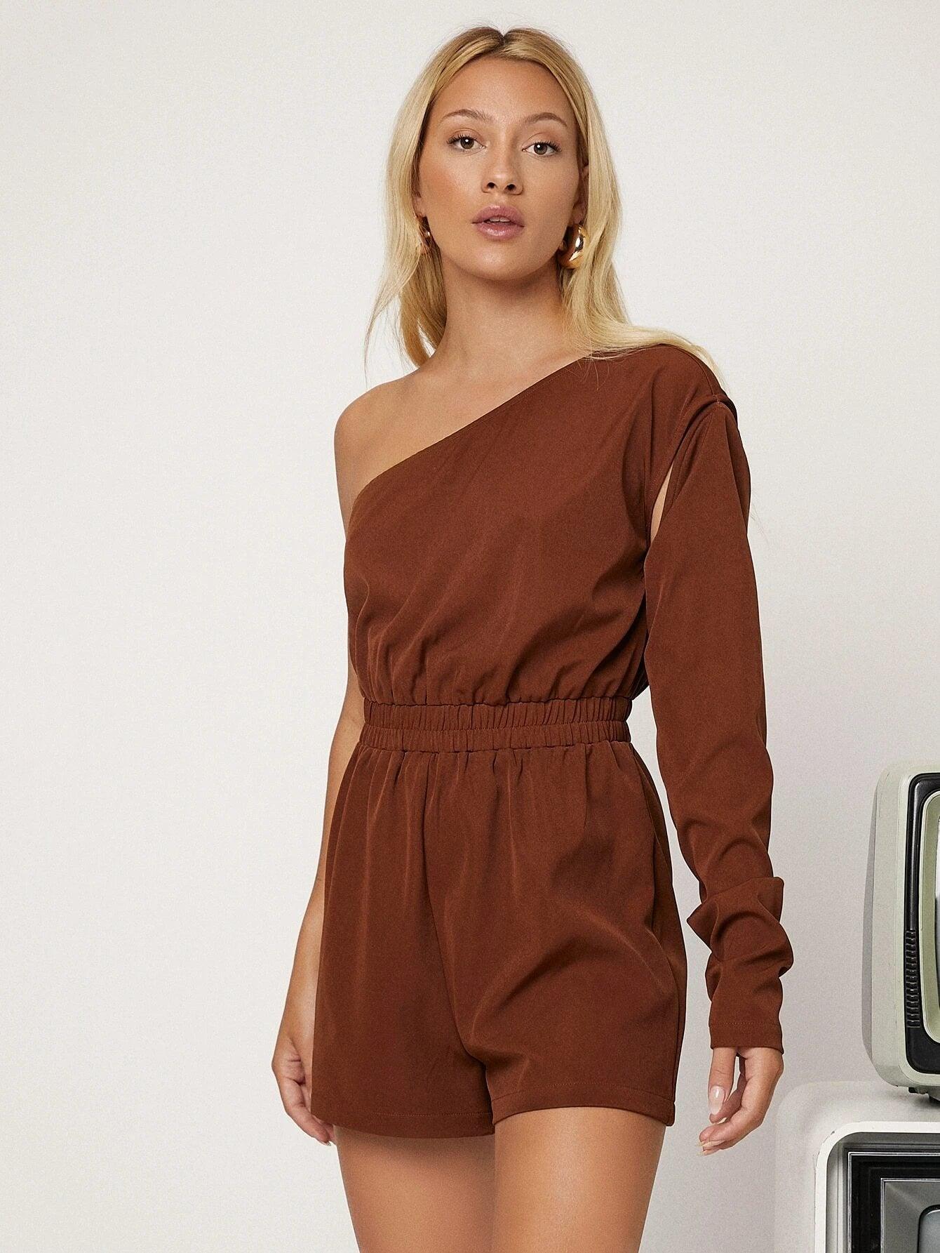 Casual Long Sleeve Jumpsuit-Comfy Jumpsuits