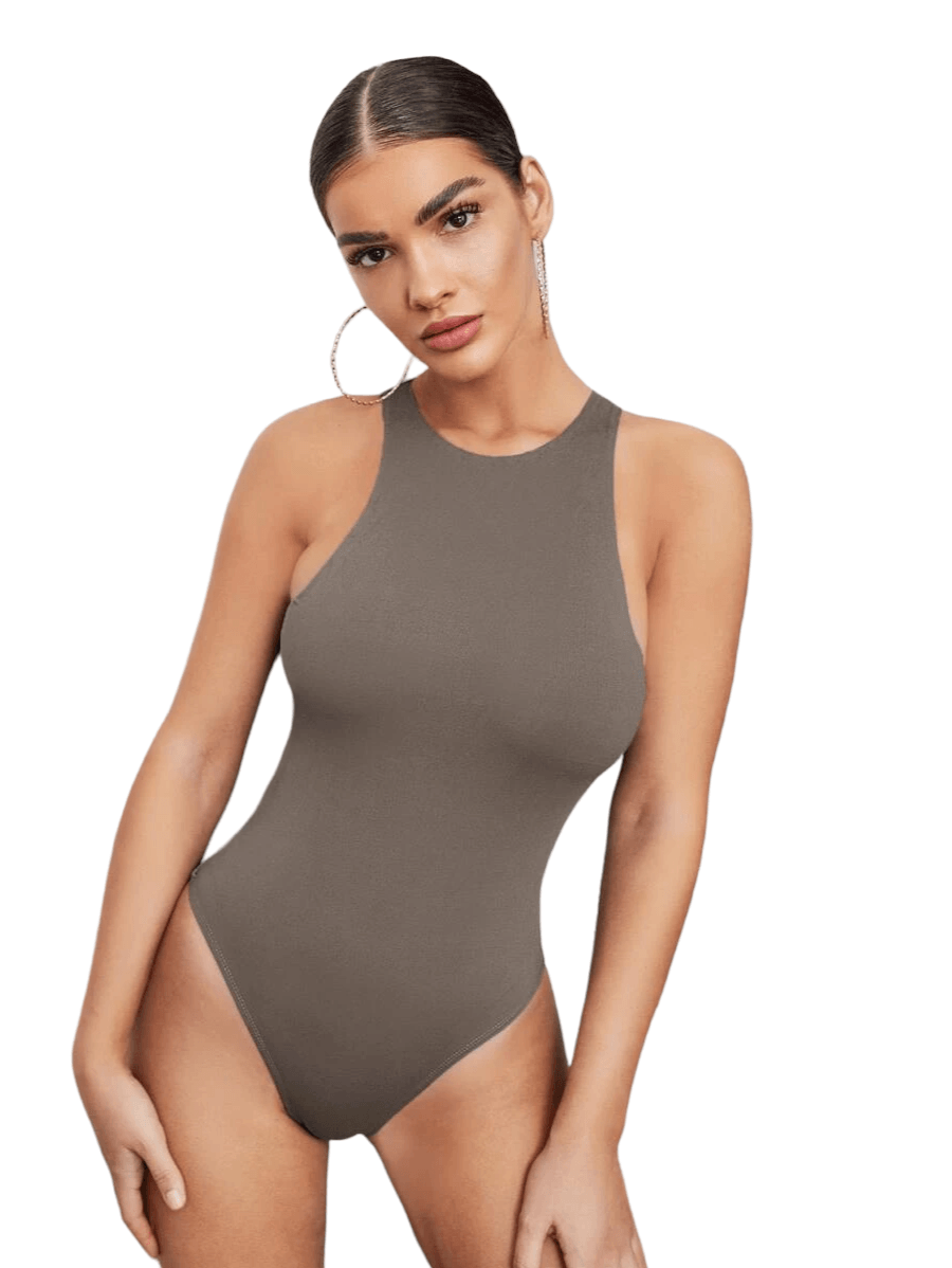 Sleeveless Tank Casual Bodysuit-Comfy Jumpsuits