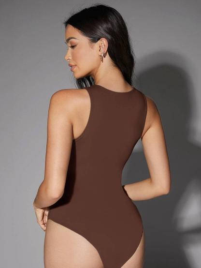 Bodysuit Without Shorts-Comfy Jumpsuits