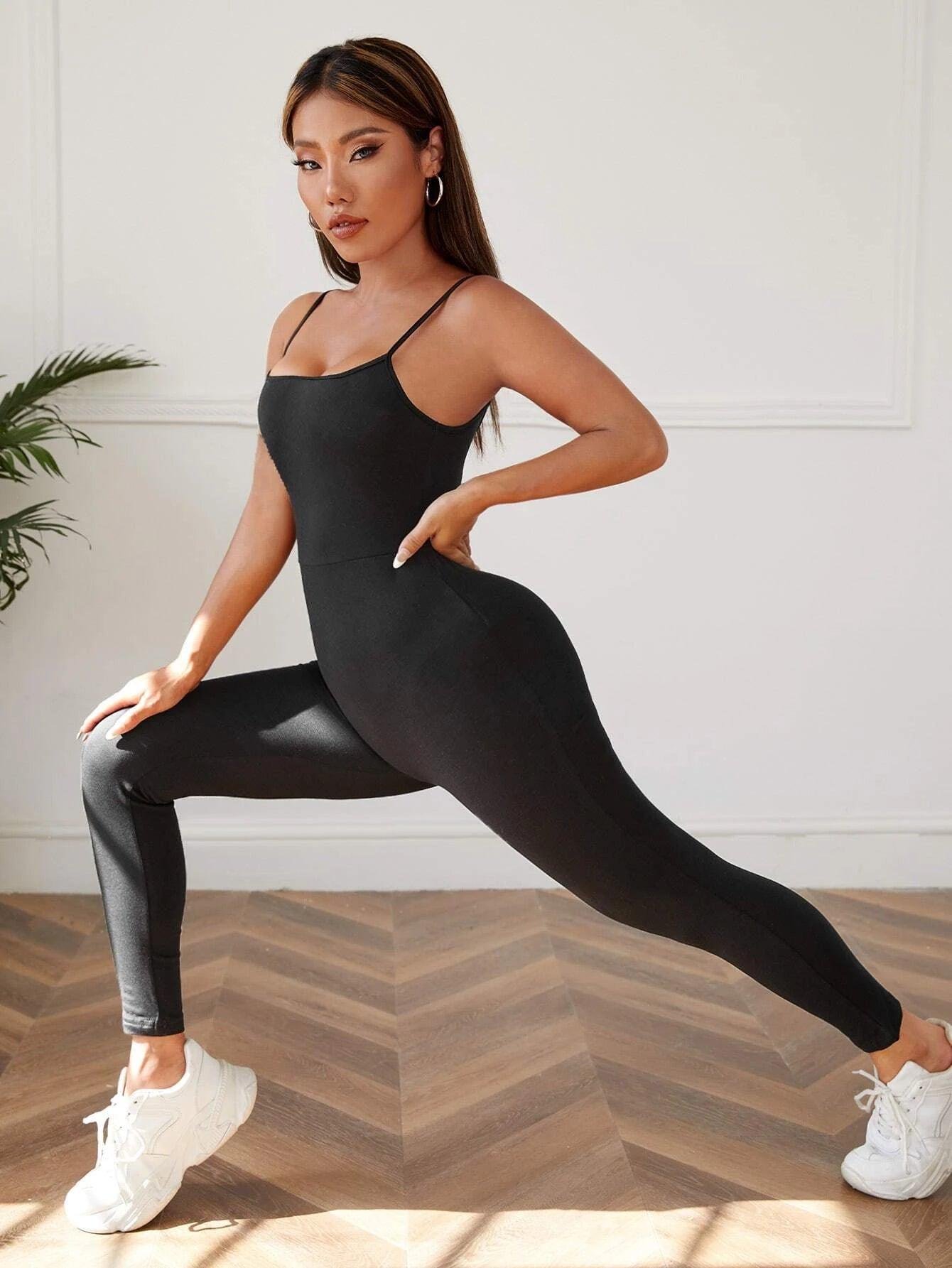 Backless Unitard Jumpsuit-Comfy Jumpsuits