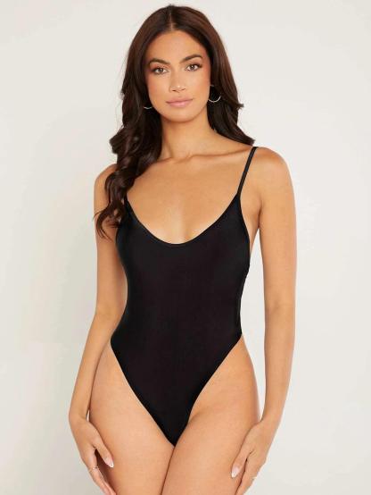 Sleeveless Cami Bodysuit-Comfy Jumpsuits