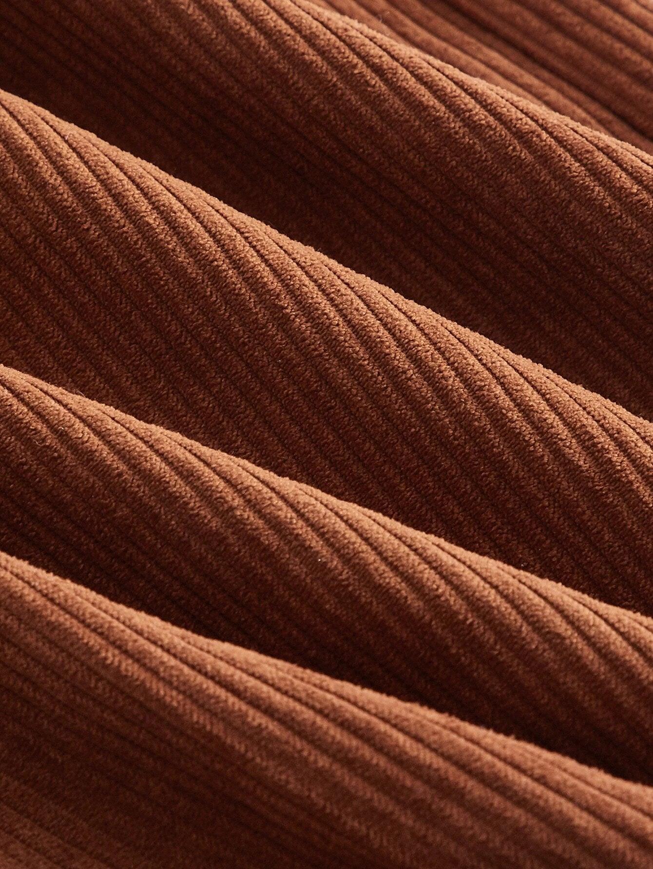 Solid Patched Pocket Overall Jumpsuit Without Blouse-Comfy Jumpsuits