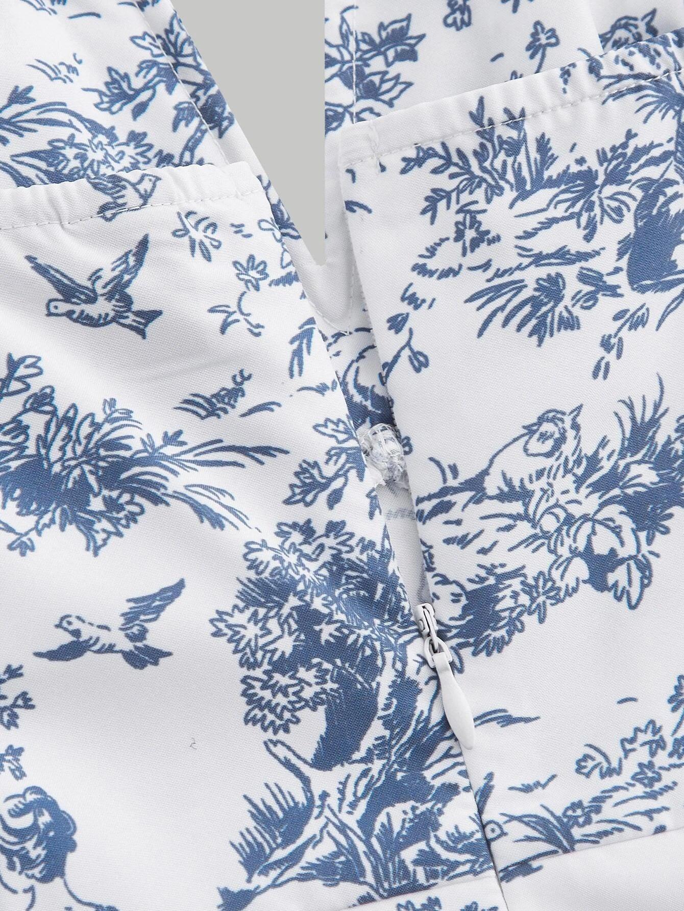 Sleeveless Trim Cami Romper-Comfy Jumpsuits