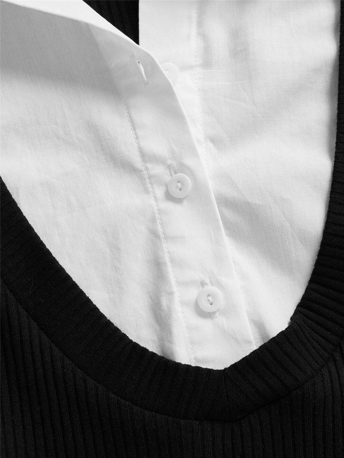 Two Tone  Bodysuit-Comfy Jumpsuits