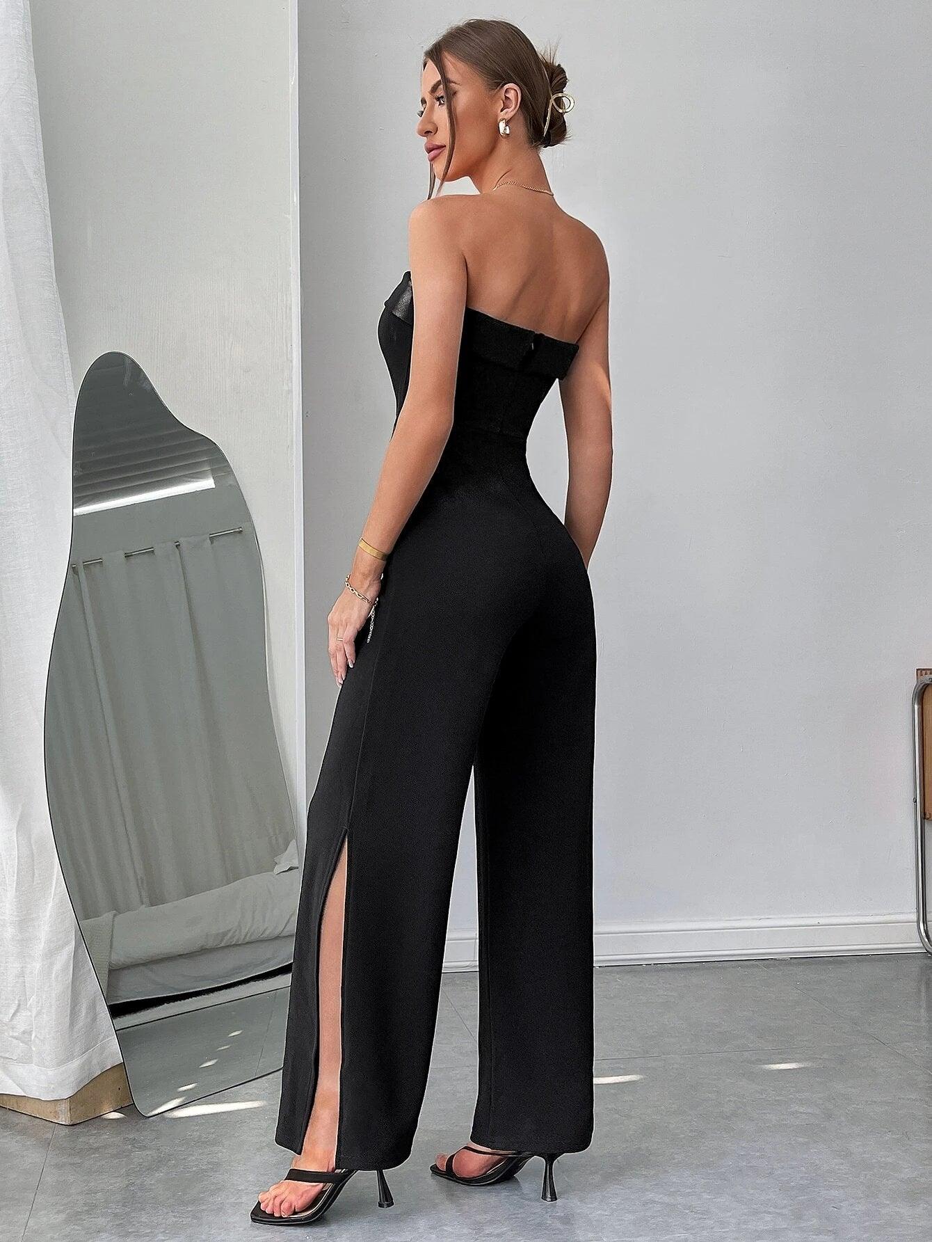 Zipper Regular Fit Jumpsuit-Comfy Jumpsuits