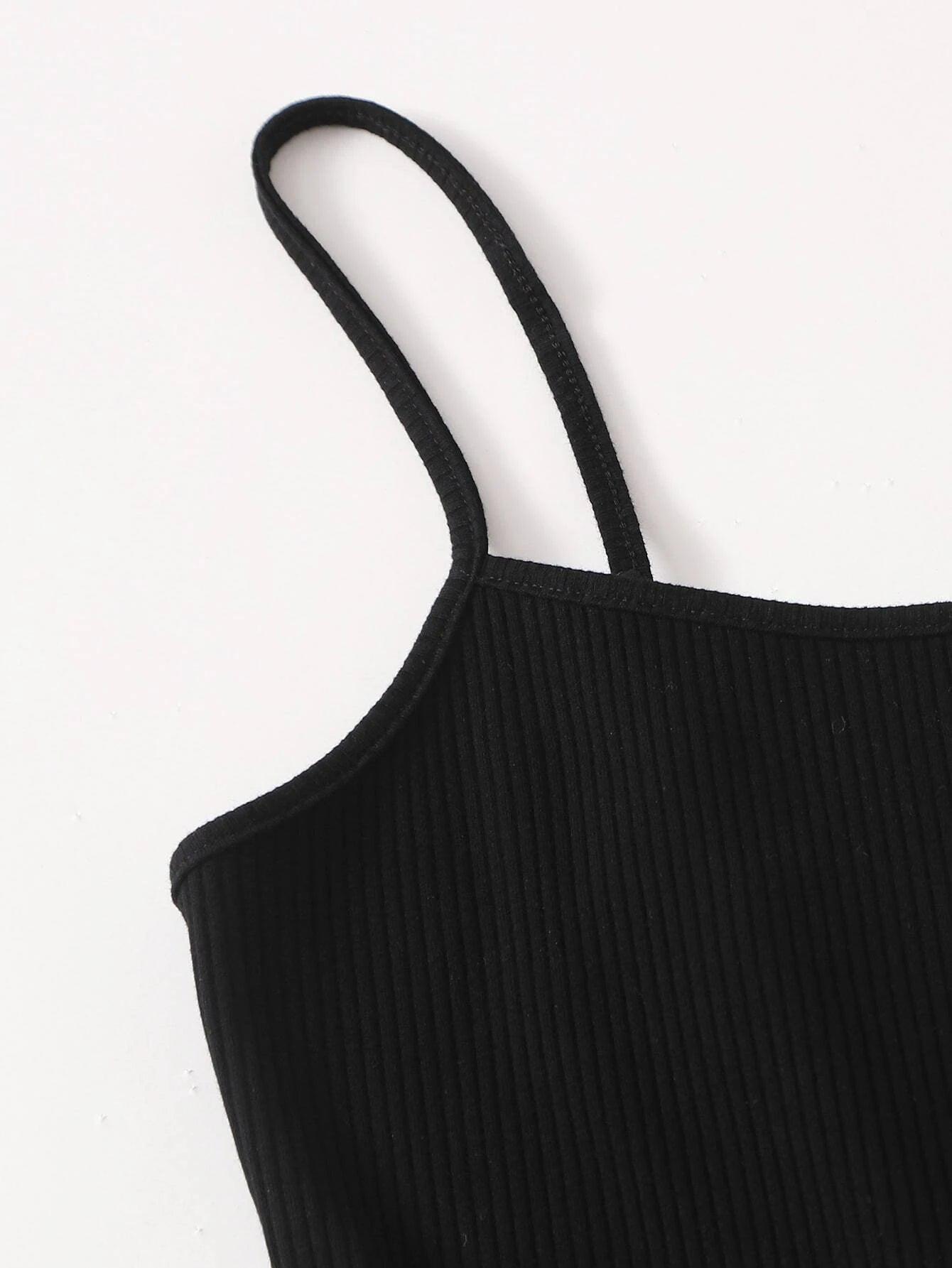 Self Belted Sunflower Print Cami Romper-Comfy Jumpsuits