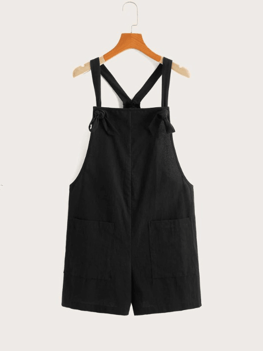 Front Dual Pocket Overalls-Comfy Jumpsuits