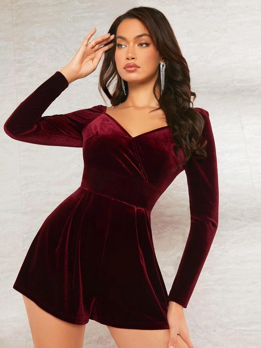 Solid Colored Romper-Comfy Jumpsuits