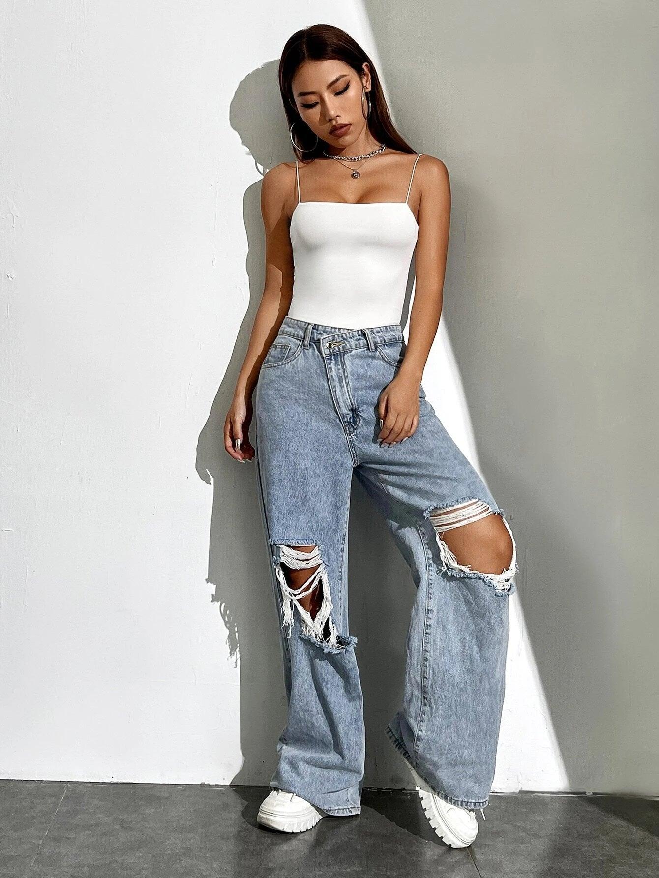 Graceful Spaghetti Strap Cami Bodysuit-Comfy Jumpsuits