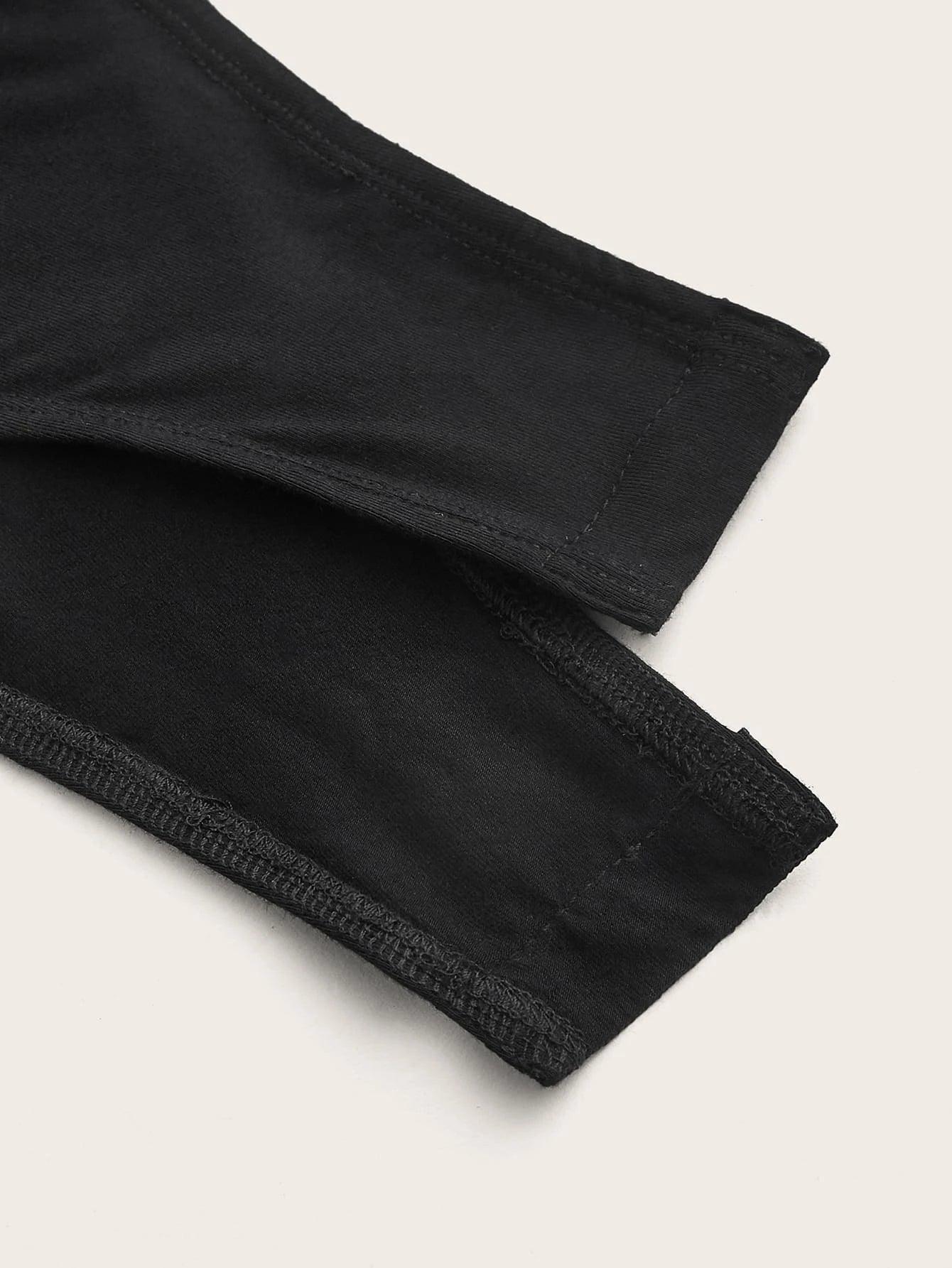 Scoop Neck Cut Out Bodysuit-Comfy Jumpsuits