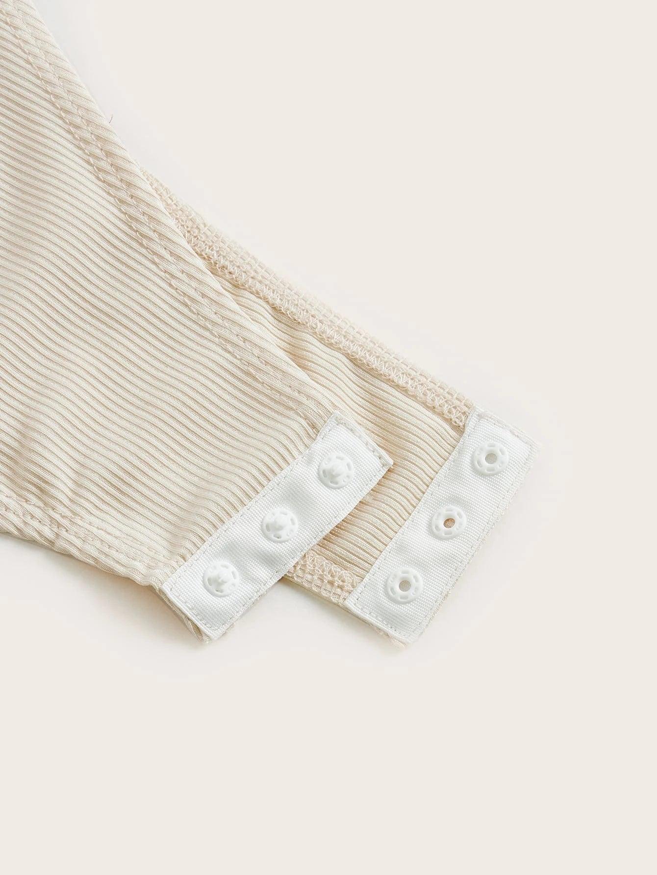 Solid Colored Slim Fit Bodysuit-Comfy Jumpsuits