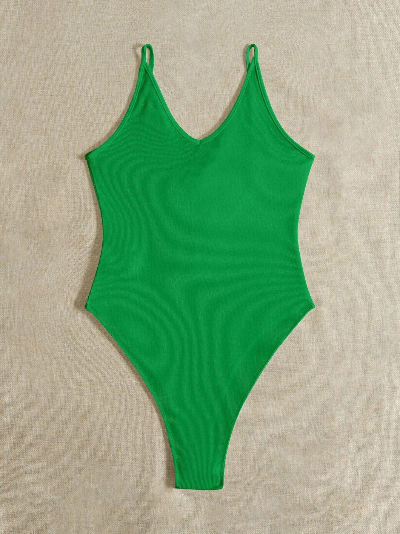 Fringe Trim Cami Bodysuit-Comfy Jumpsuits