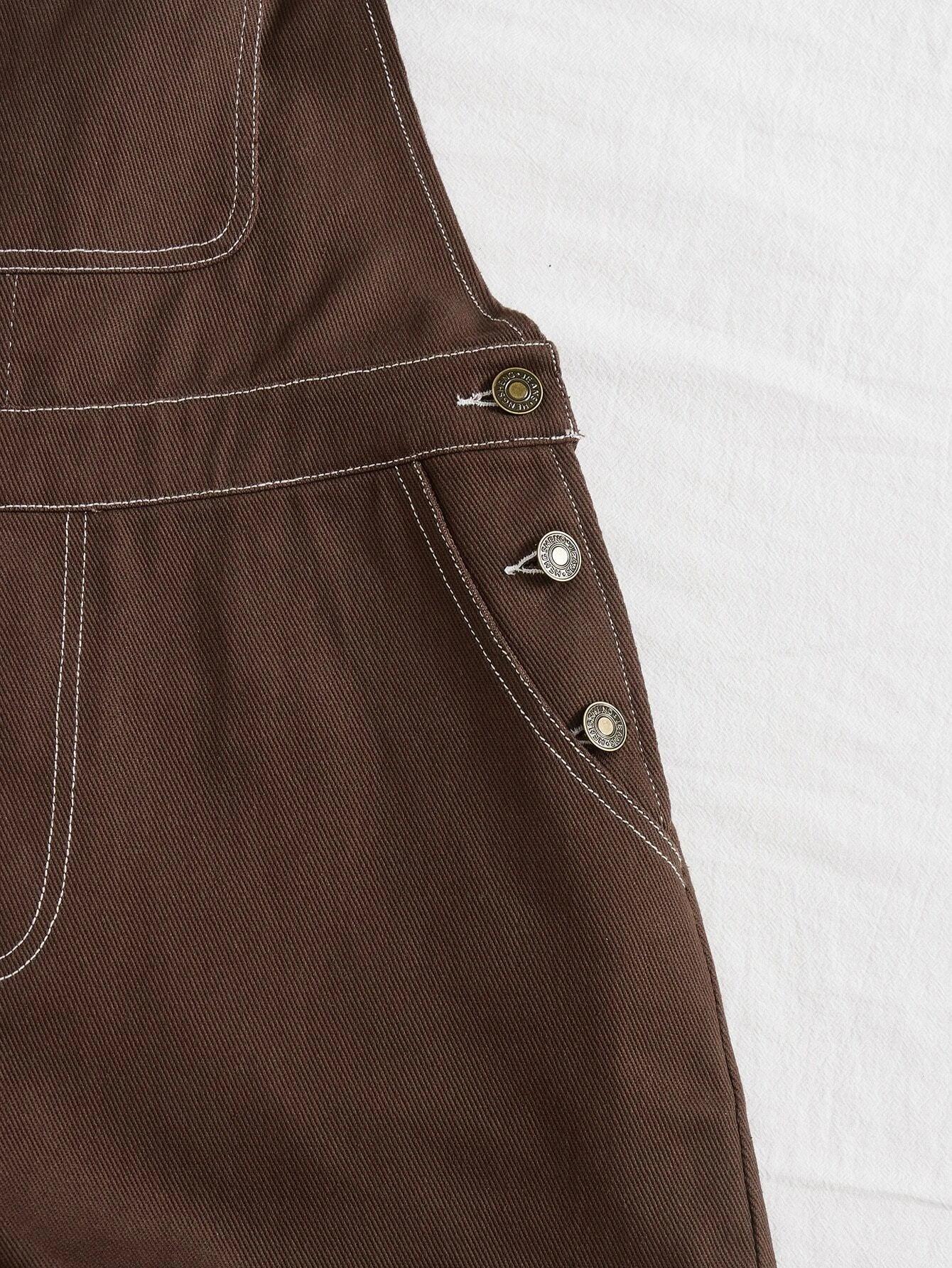 Slant Pocket Romper-Comfy Jumpsuits