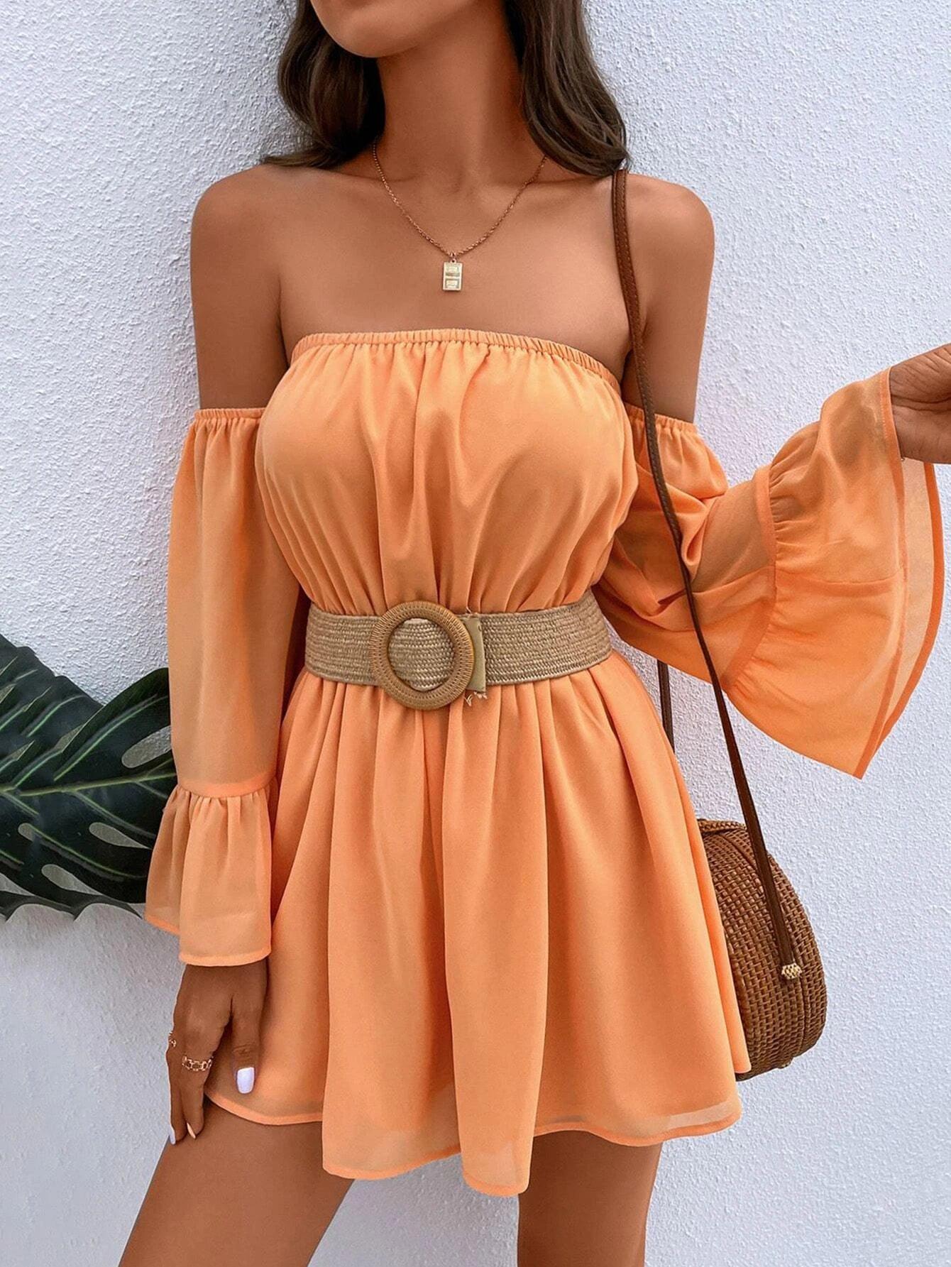 Sleeve Romper Without Belt-Comfy Jumpsuits