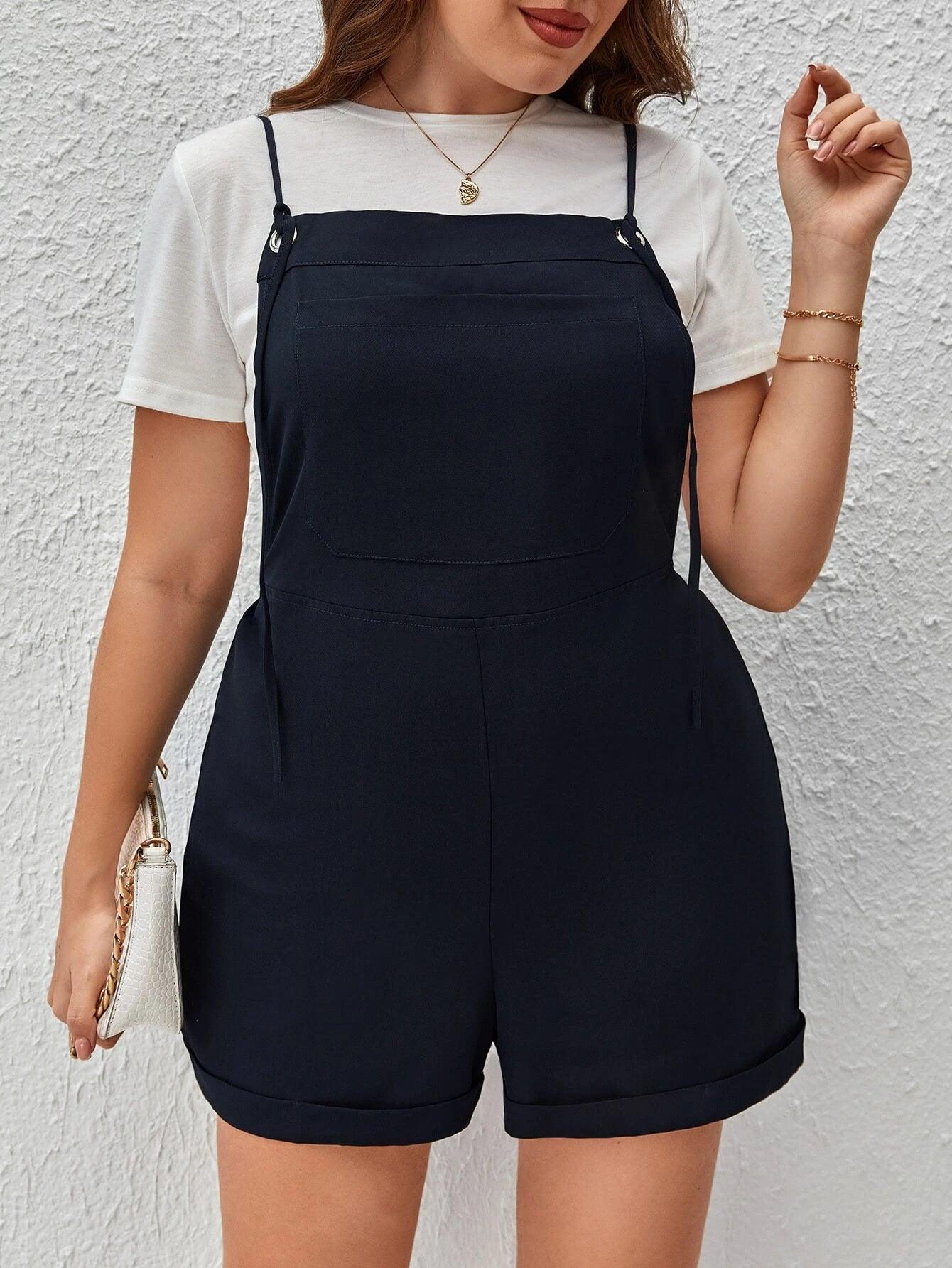 Overall Romper Without Tee-Comfy Jumpsuits