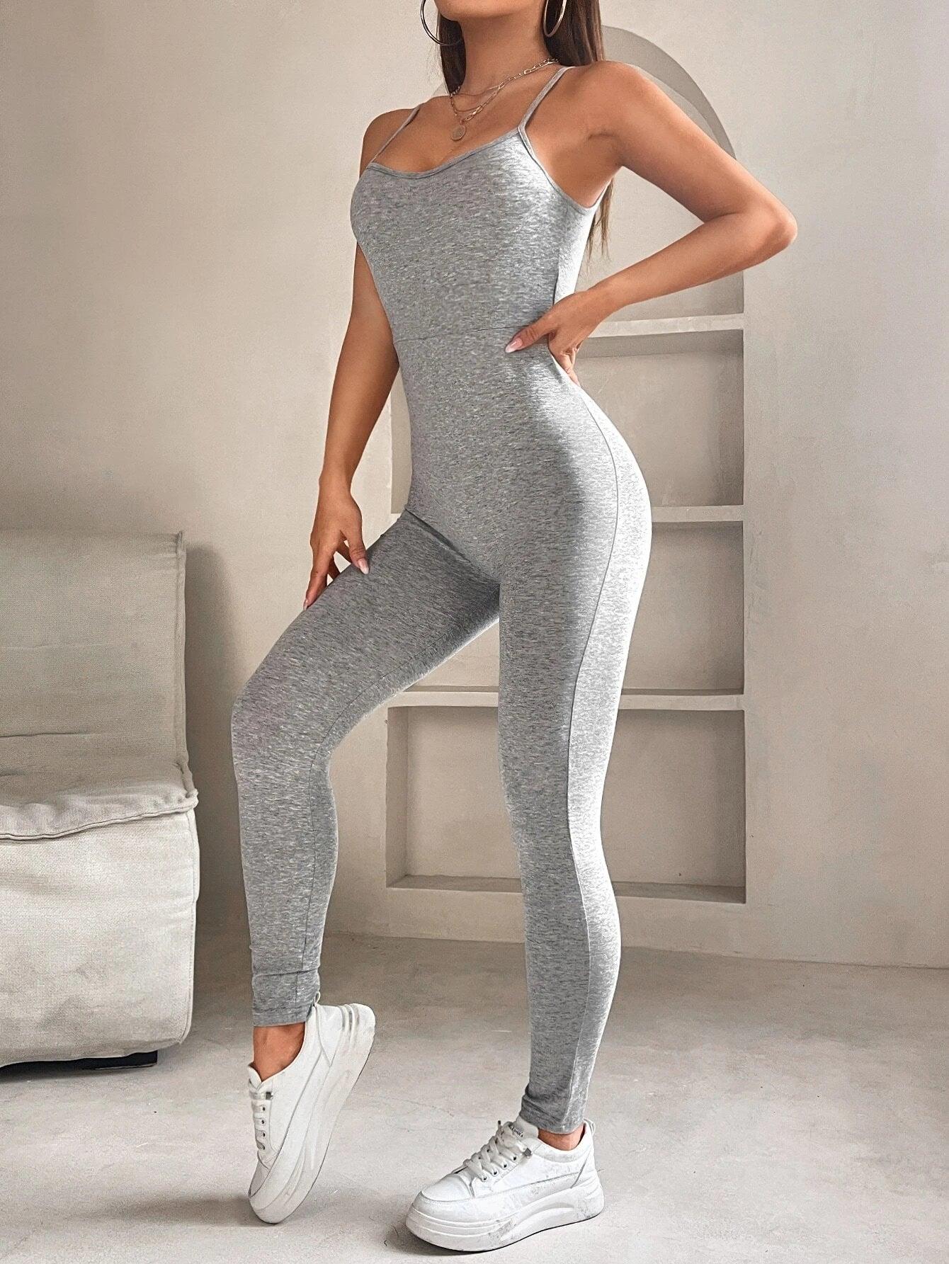 Backless Unitard Jumpsuit-Comfy Jumpsuits