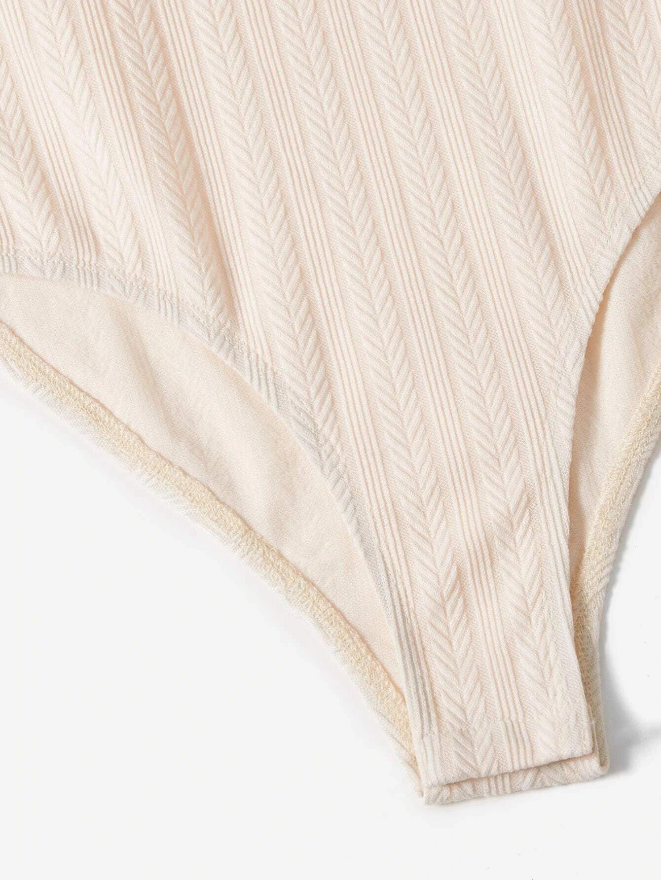 Lace Trim Tie Front Tank Bodysuit-Comfy Jumpsuits