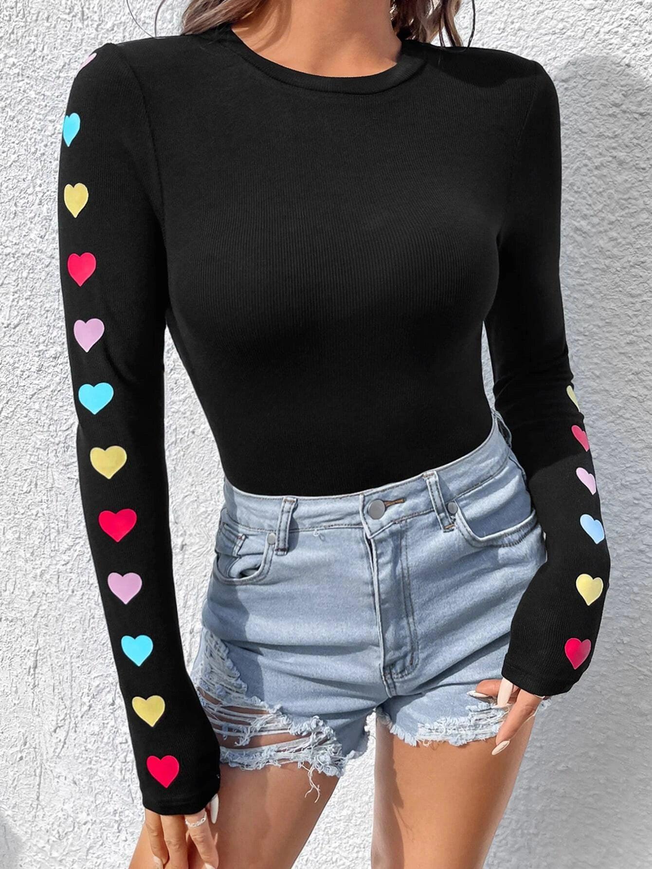 Round Neck Slim Bodysuit