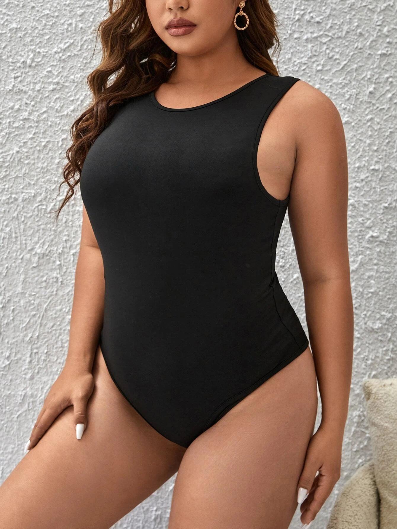 Tank Bodysuit-Comfy Jumpsuits