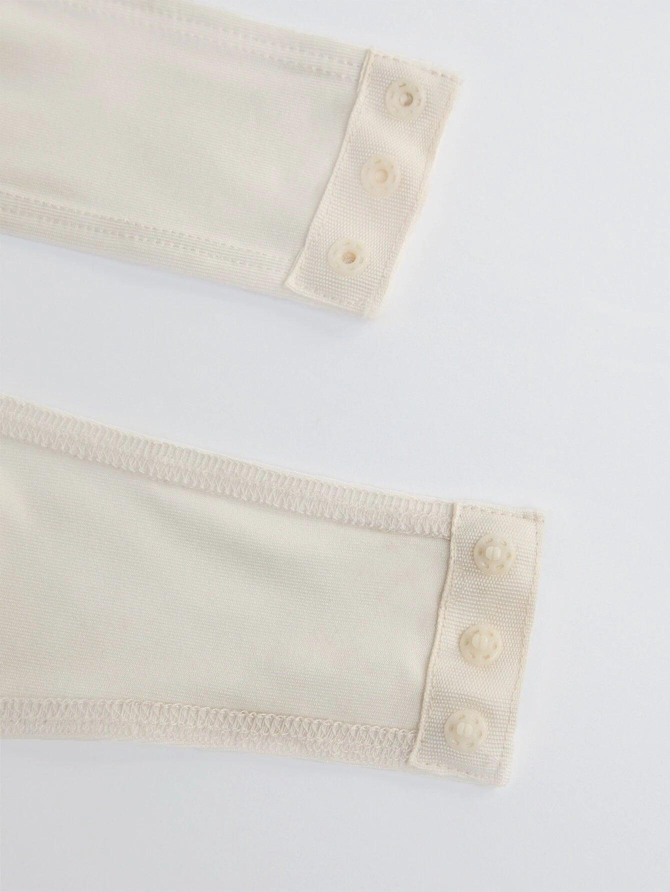 One Shoulder Knot Side Lace Trim Bodysuit-Comfy Jumpsuits