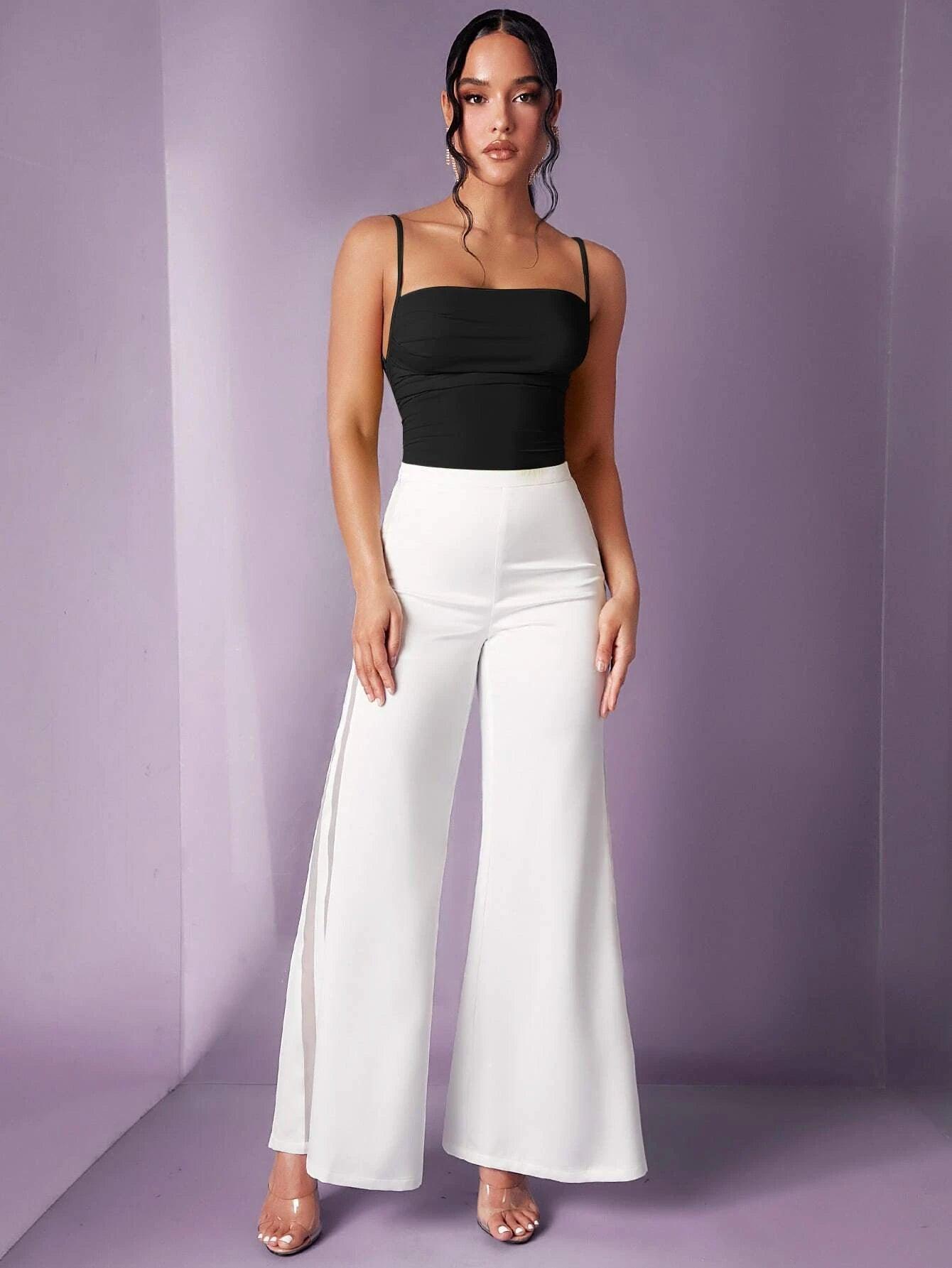 Backless Cami Bodysuit-Comfy Jumpsuits