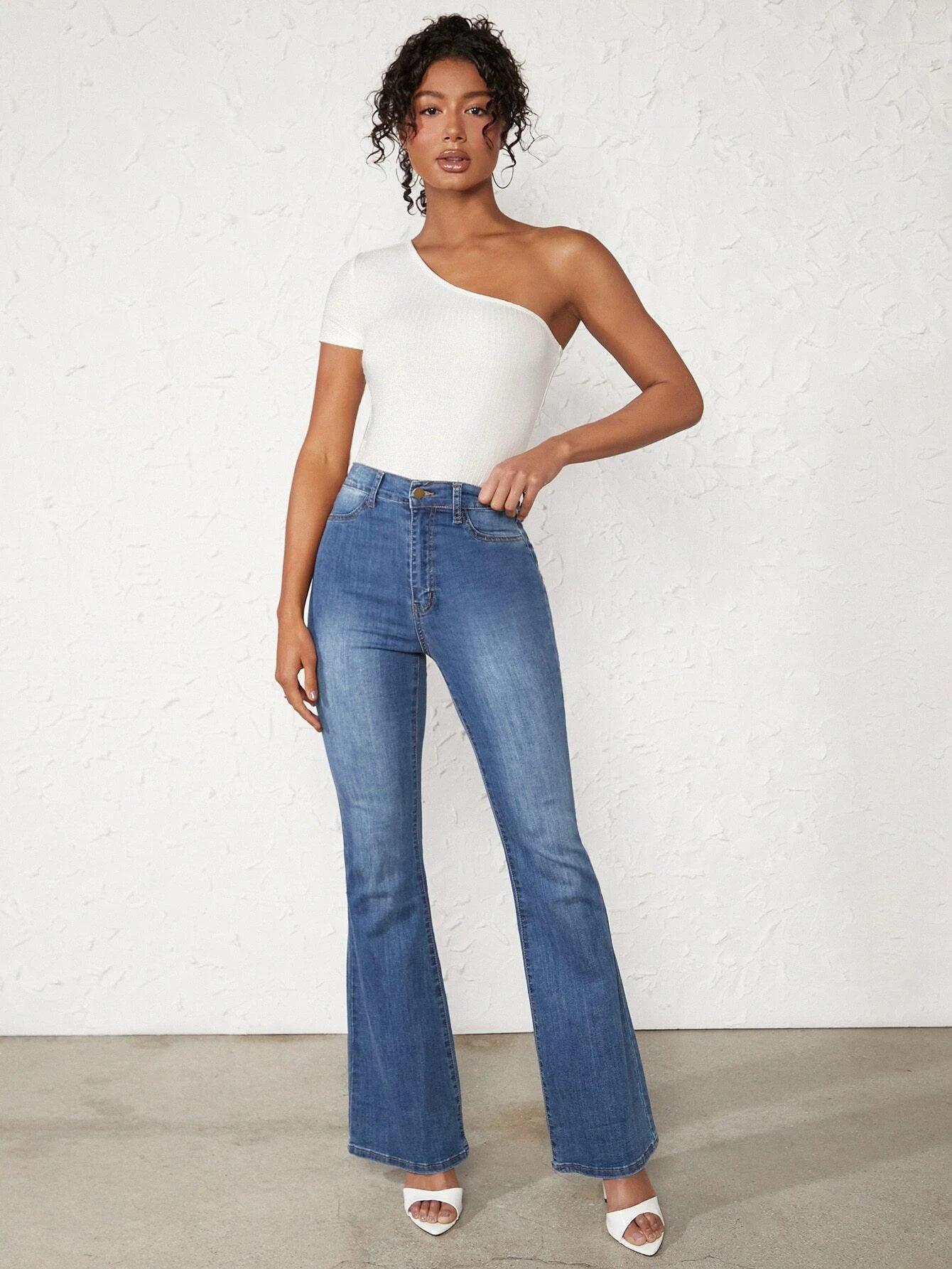 Casual Ribbed Knit Bodysuit-Comfy Jumpsuits