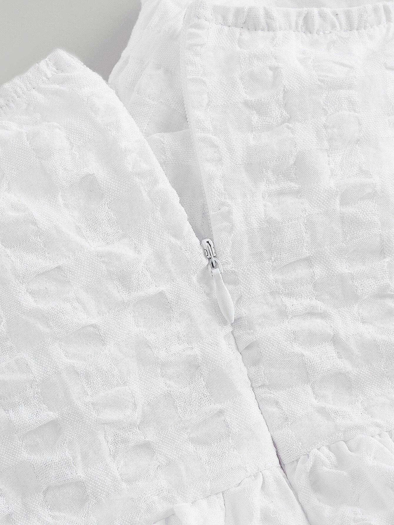 Bow Front Frill Trim Cami Romper-Comfy Jumpsuits