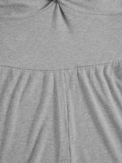 Twist Front Tube Romper-Comfy Jumpsuits