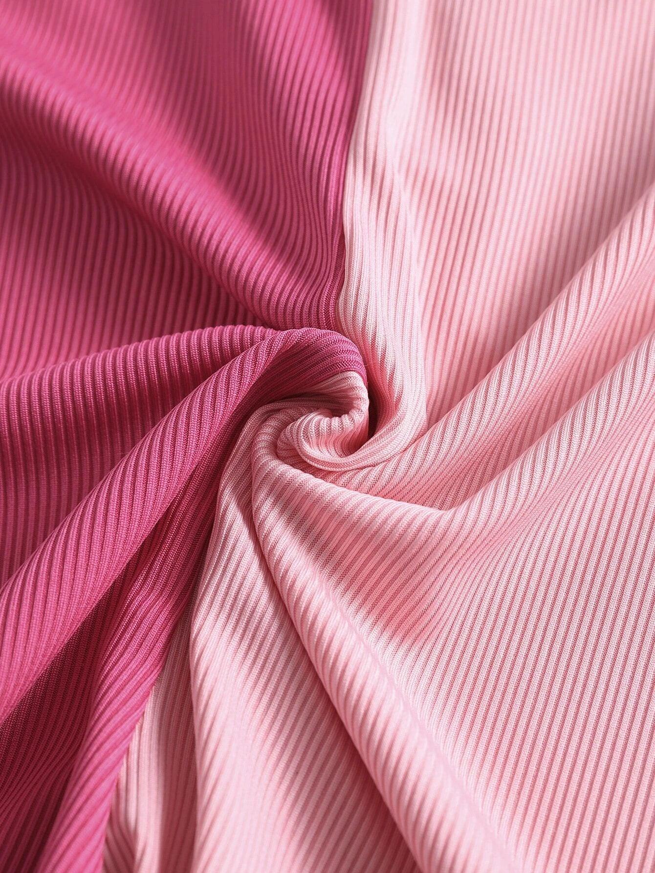 Two Tone Button Front Unitard Romper-Comfy Jumpsuits