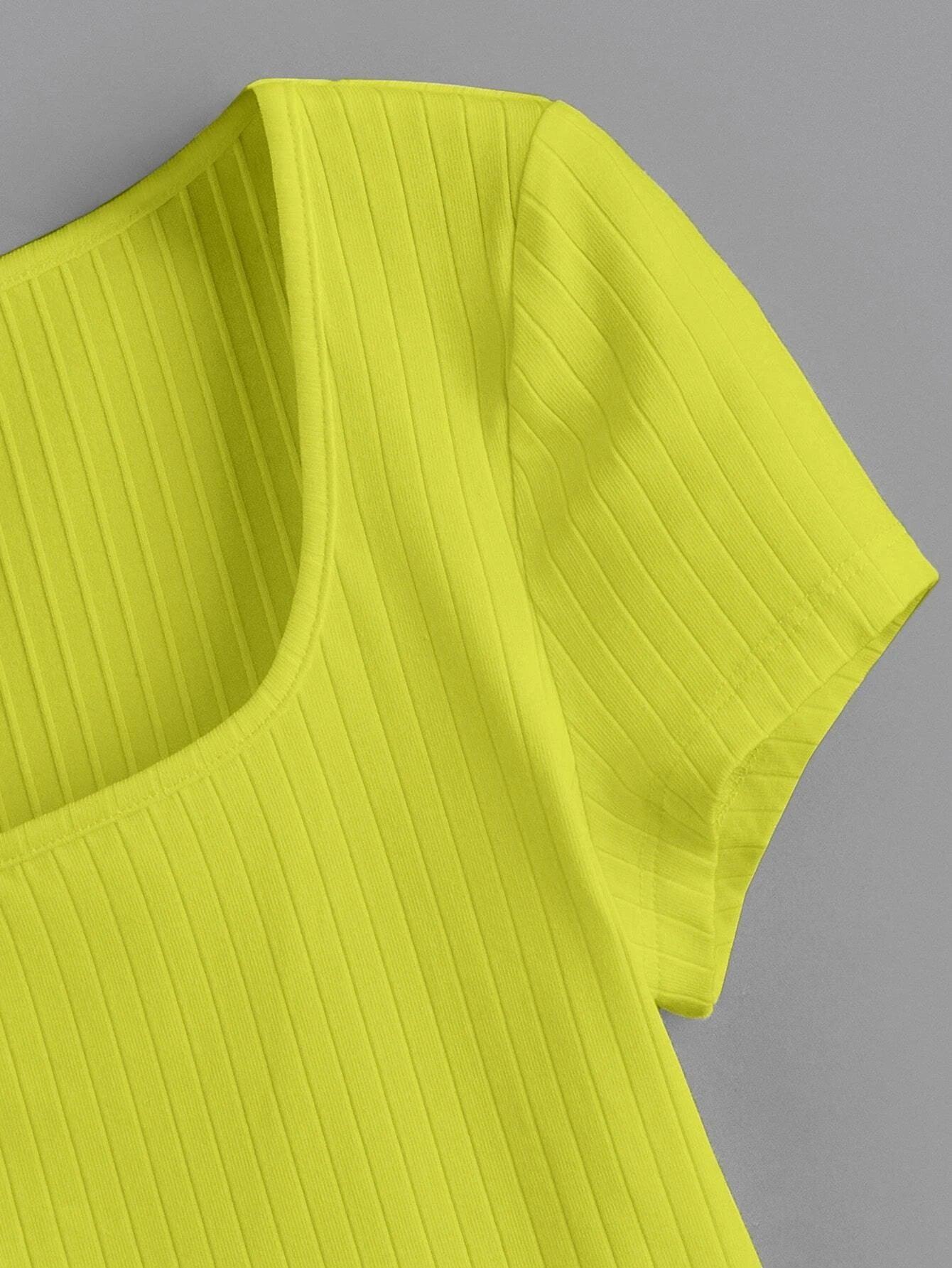 Neck Ribbed Bodysuit-Comfy Jumpsuits