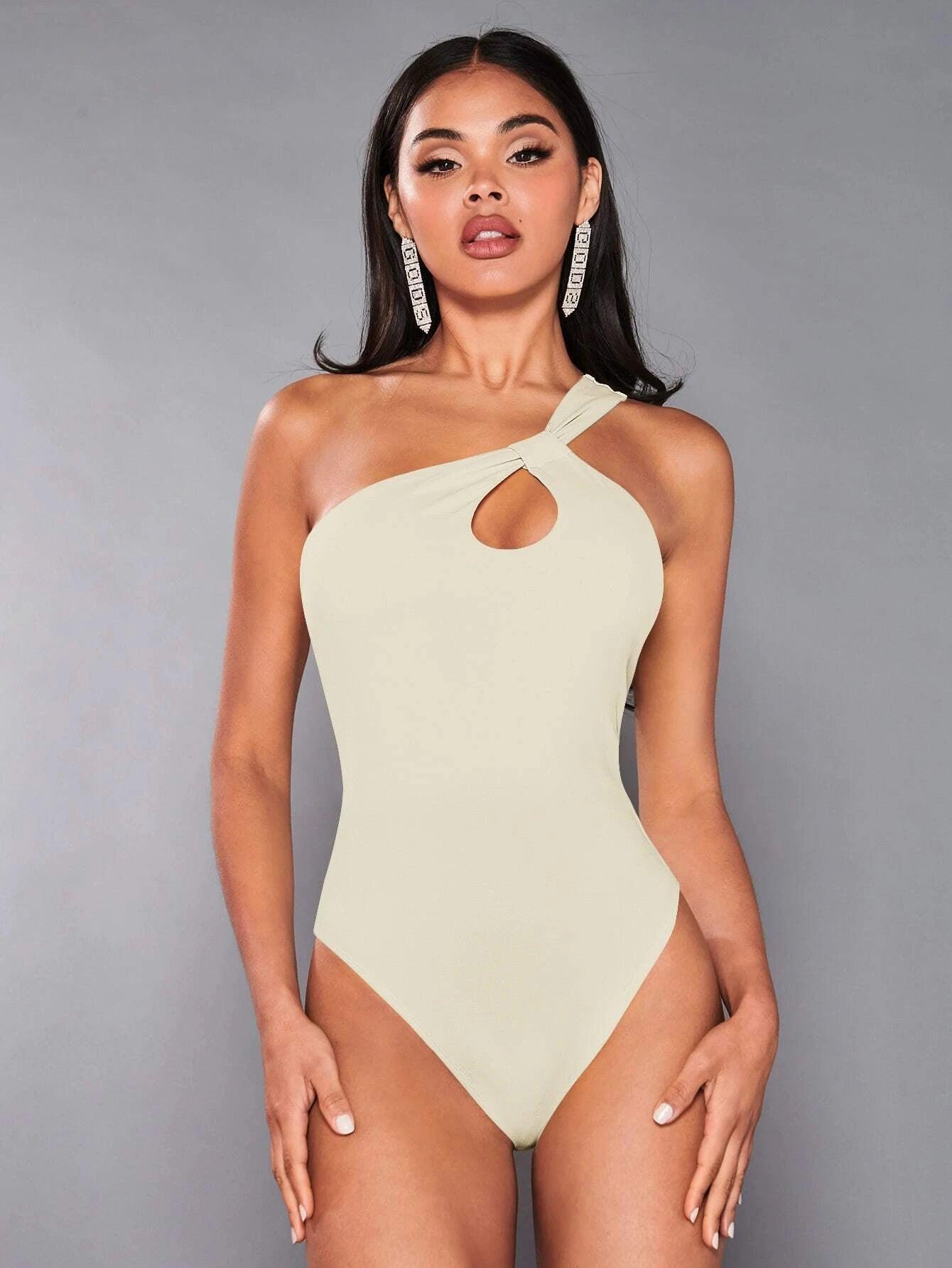 Casual Slim Fit Bodysuit-Comfy Jumpsuits