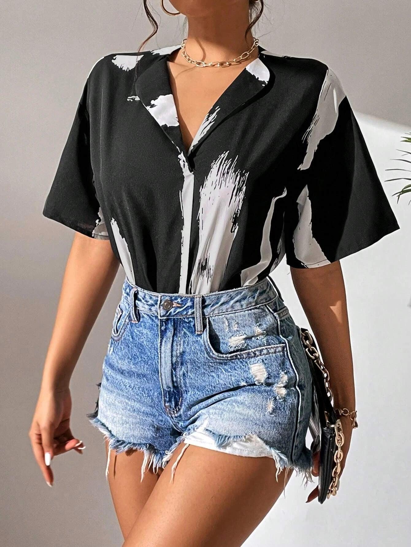 Polyester Drop Shoulder Bodysuit-Comfy Jumpsuits