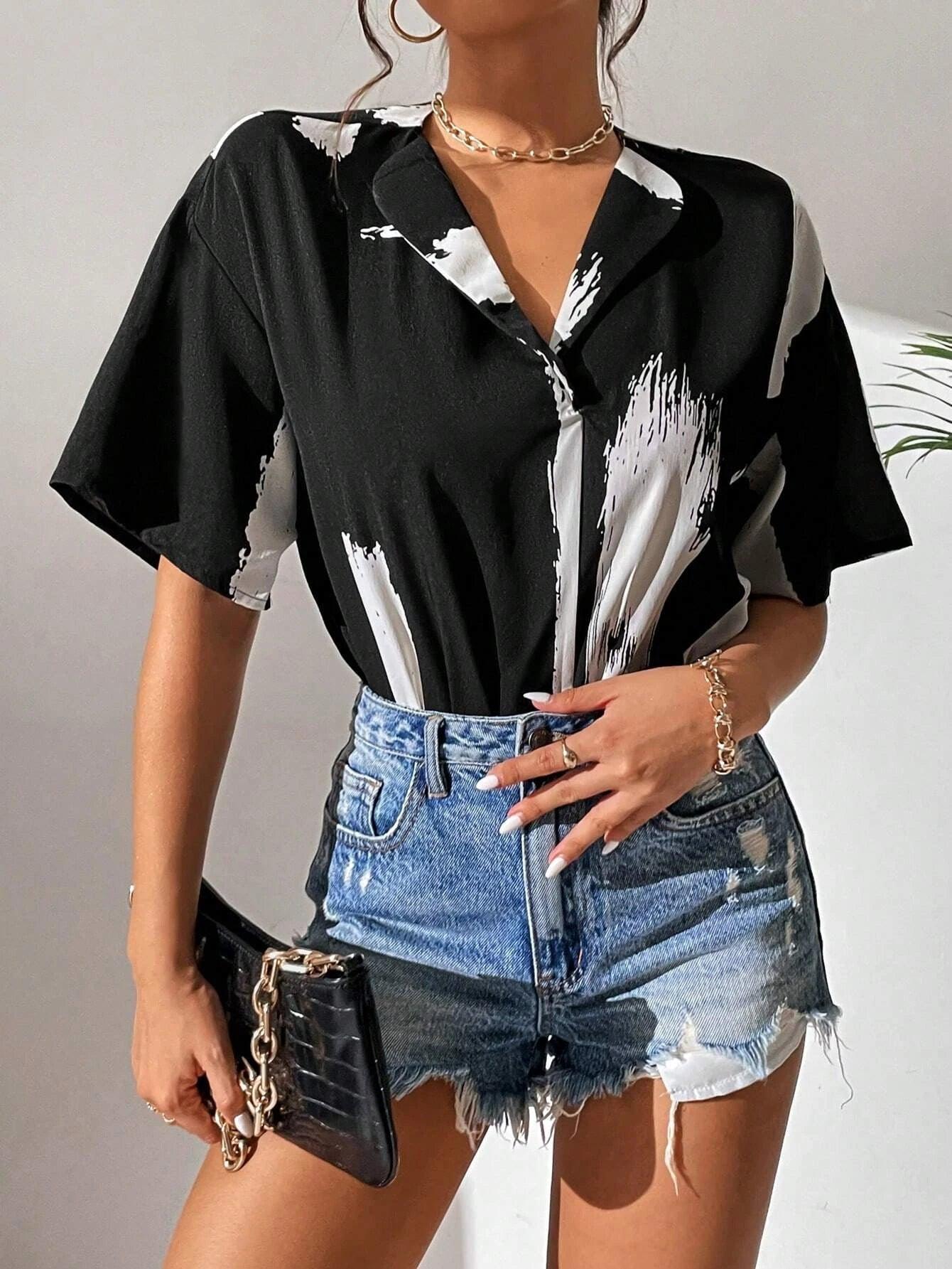 Polyester Drop Shoulder Bodysuit-Comfy Jumpsuits