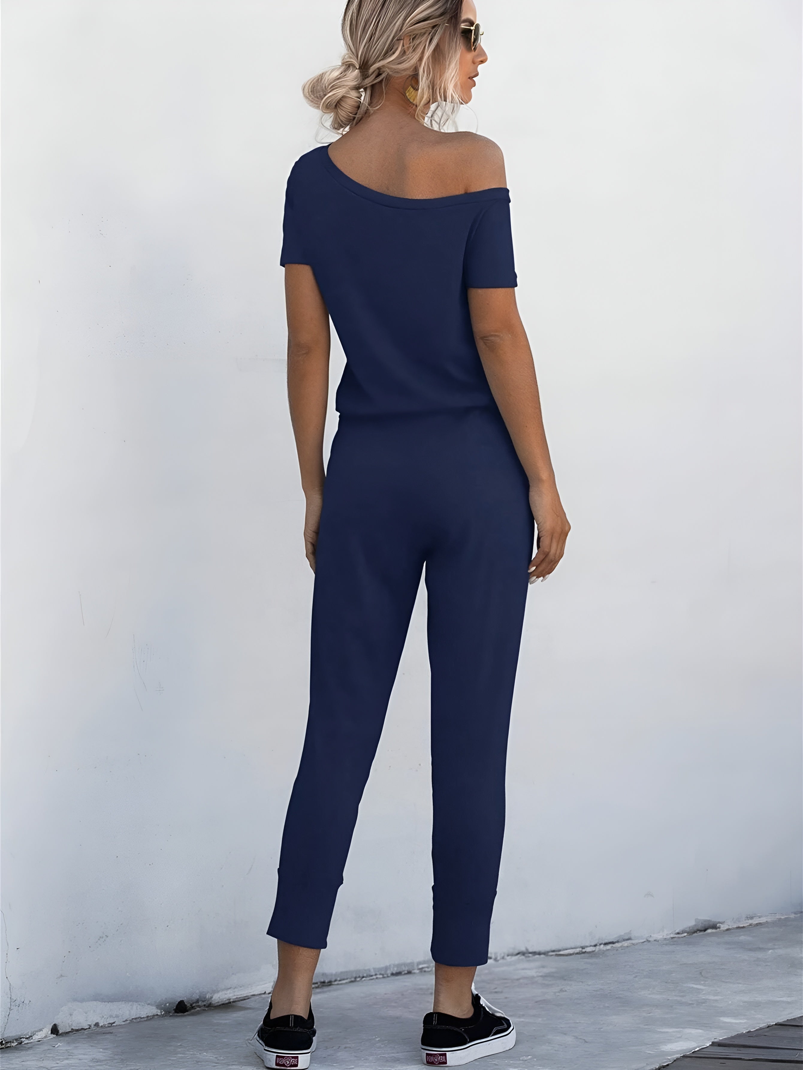 Jogger Jumpsuit Lounge Set With Casual Comfort And Effortless Style