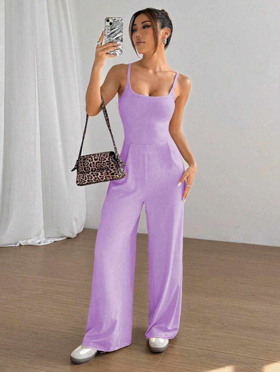 Refined Silhouette Jumpsuit For Elegant And Versatile One Piece