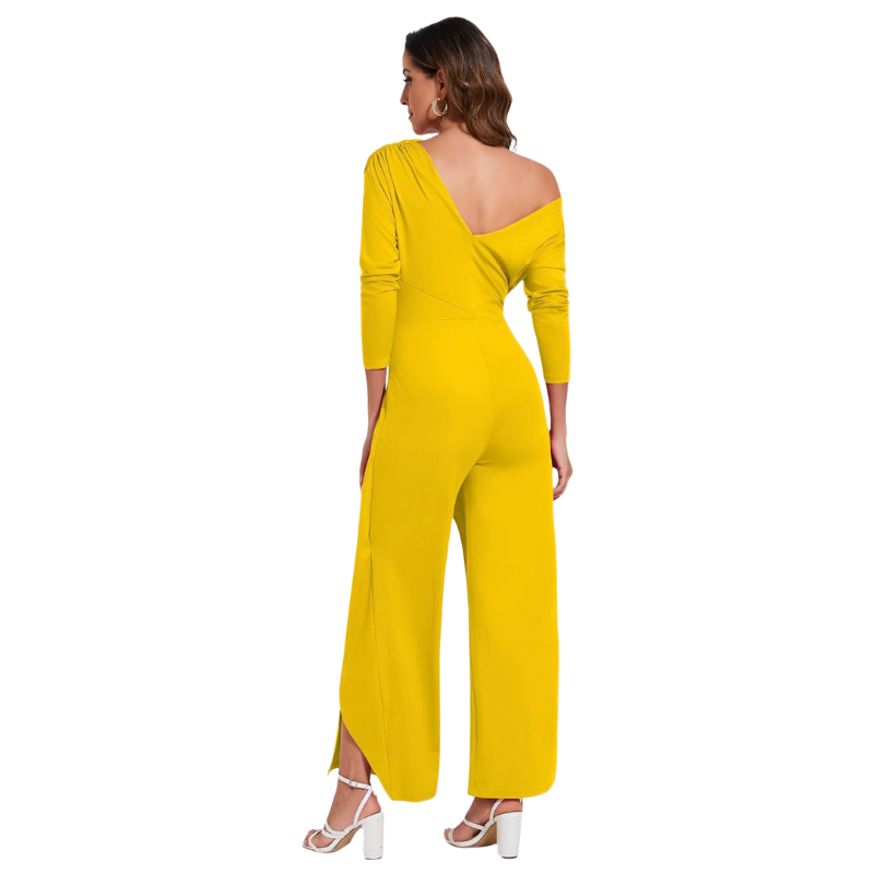 Long Sleeves Wide Length Jumpsuits