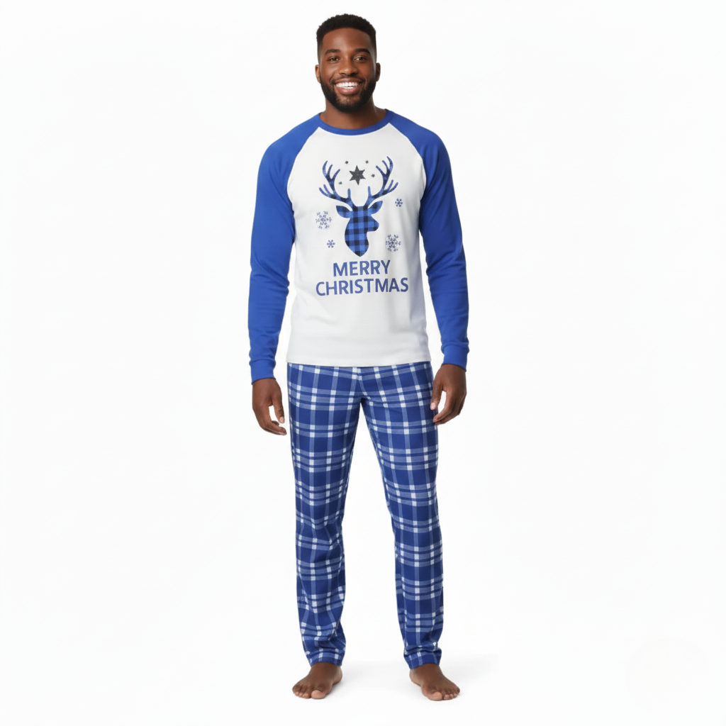 Plaid Christmas Family Matching Pajamas Set