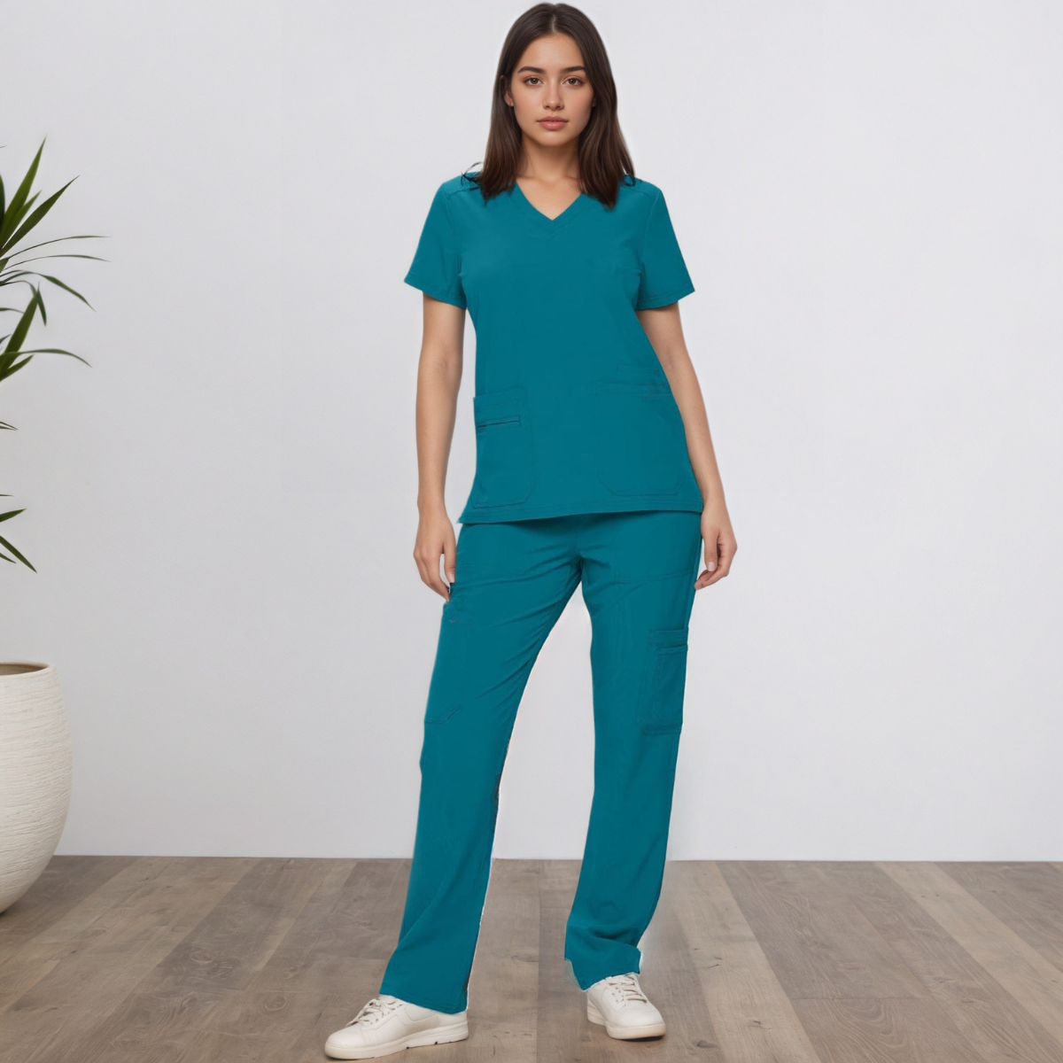 Women Stretch Scrub Sets