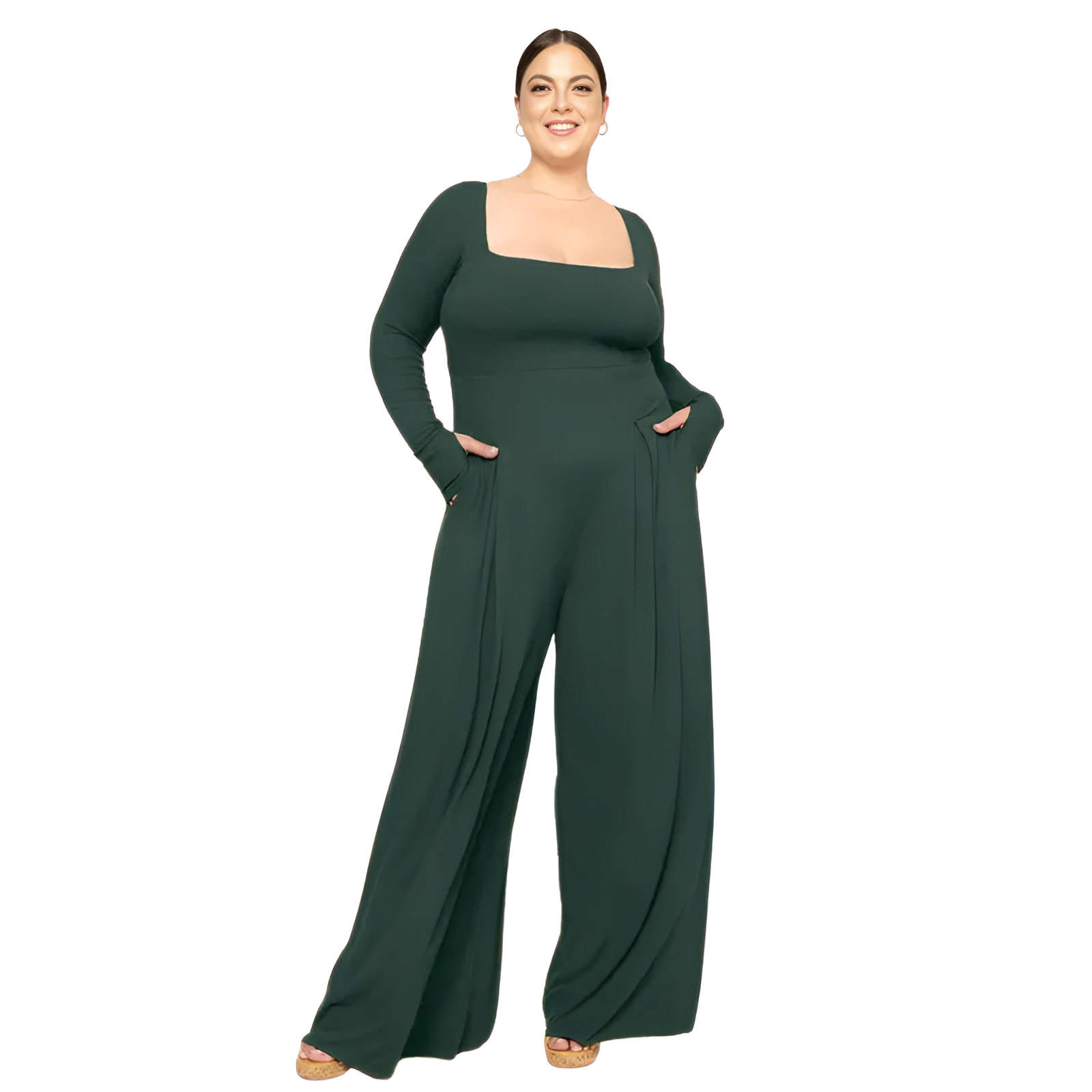 Go With The Flow Long Sleeve Jumpsuit