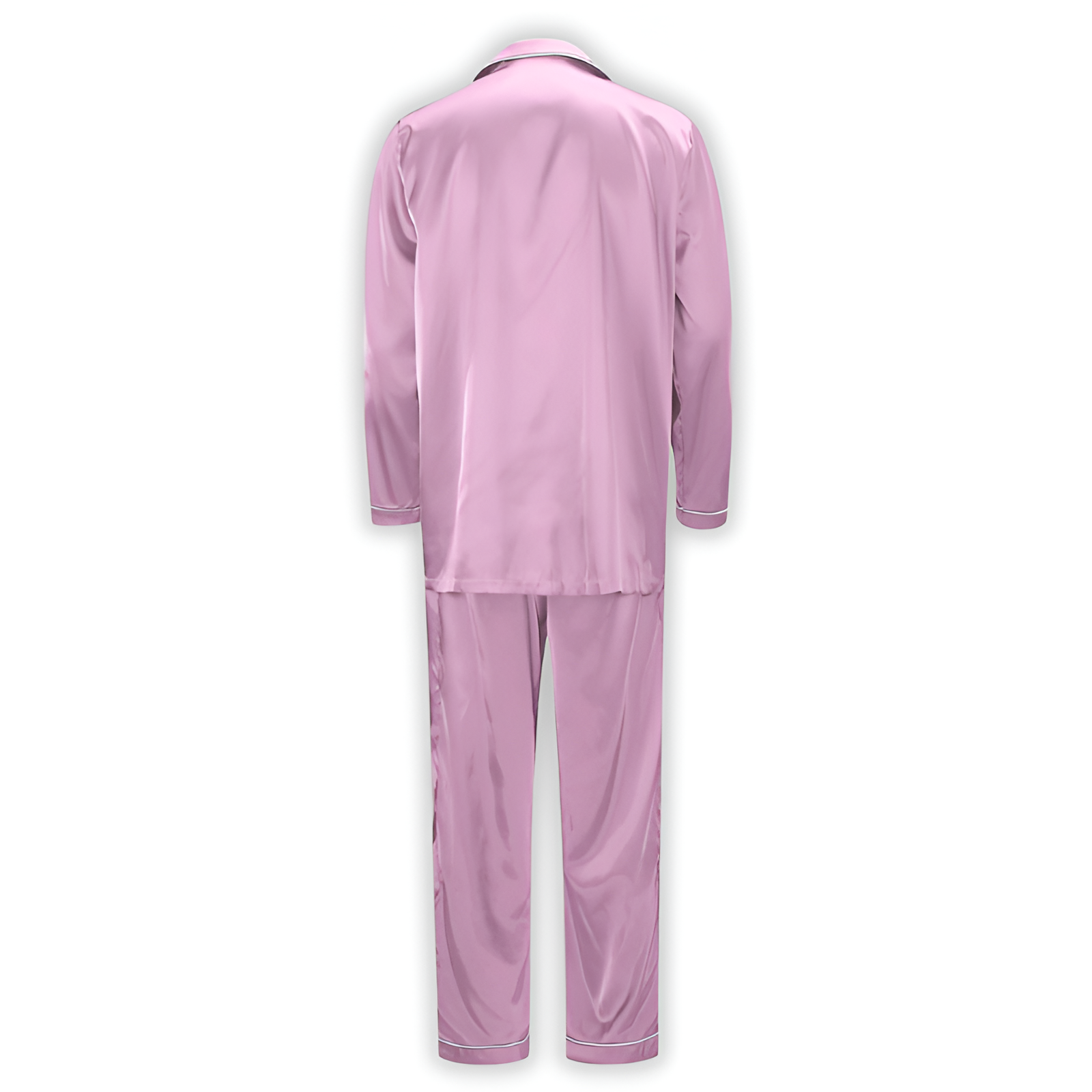 2 Pieces Matching Plain Family Pajama Set2 Pieces Matching Plain Family Pajama Set - Image 3