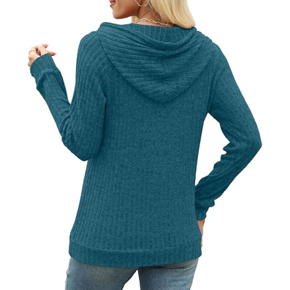 Casual Long Sleeve Pullover Hoodies For Fall And Winter For Women